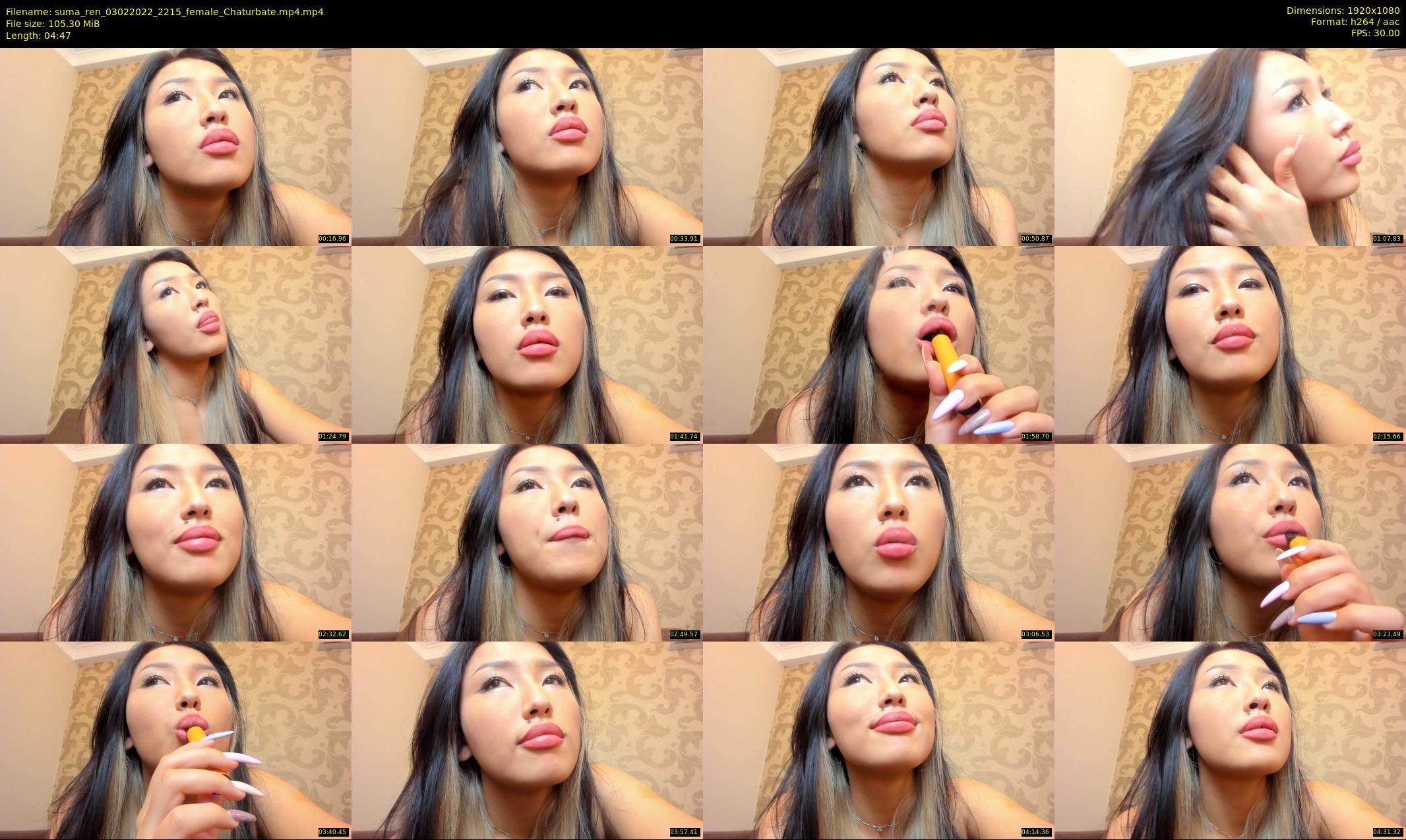 suma_ren — 5 minute Chaturbate female cam show recording, 1080p, Feb 3, 2022
