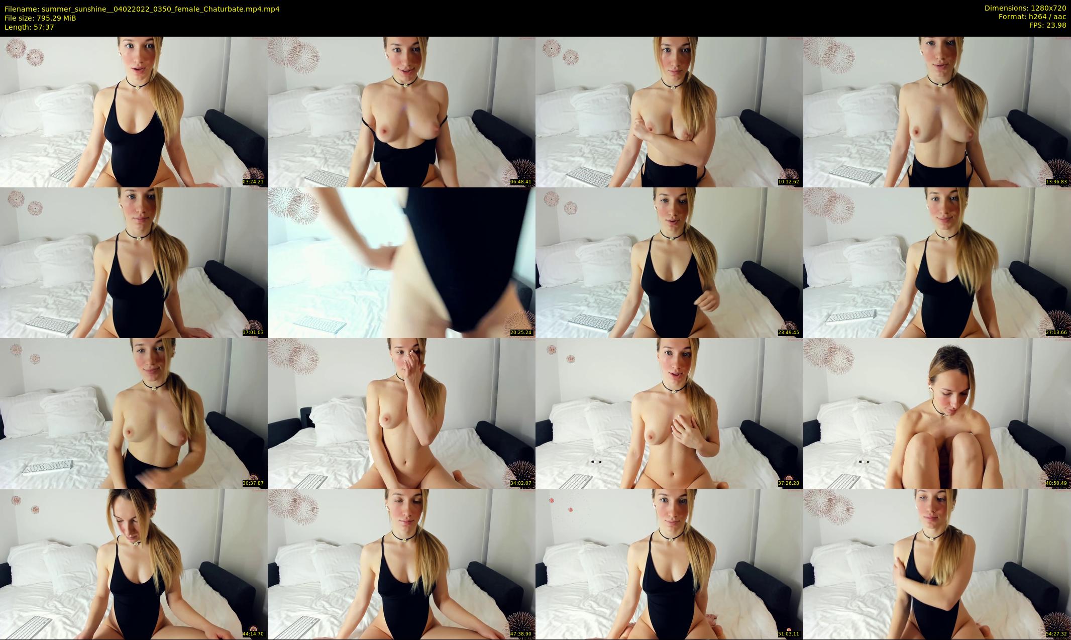 summer_sunshine_ — 58 minute Chaturbate female cam show recording, 720p, Feb 4, 2022