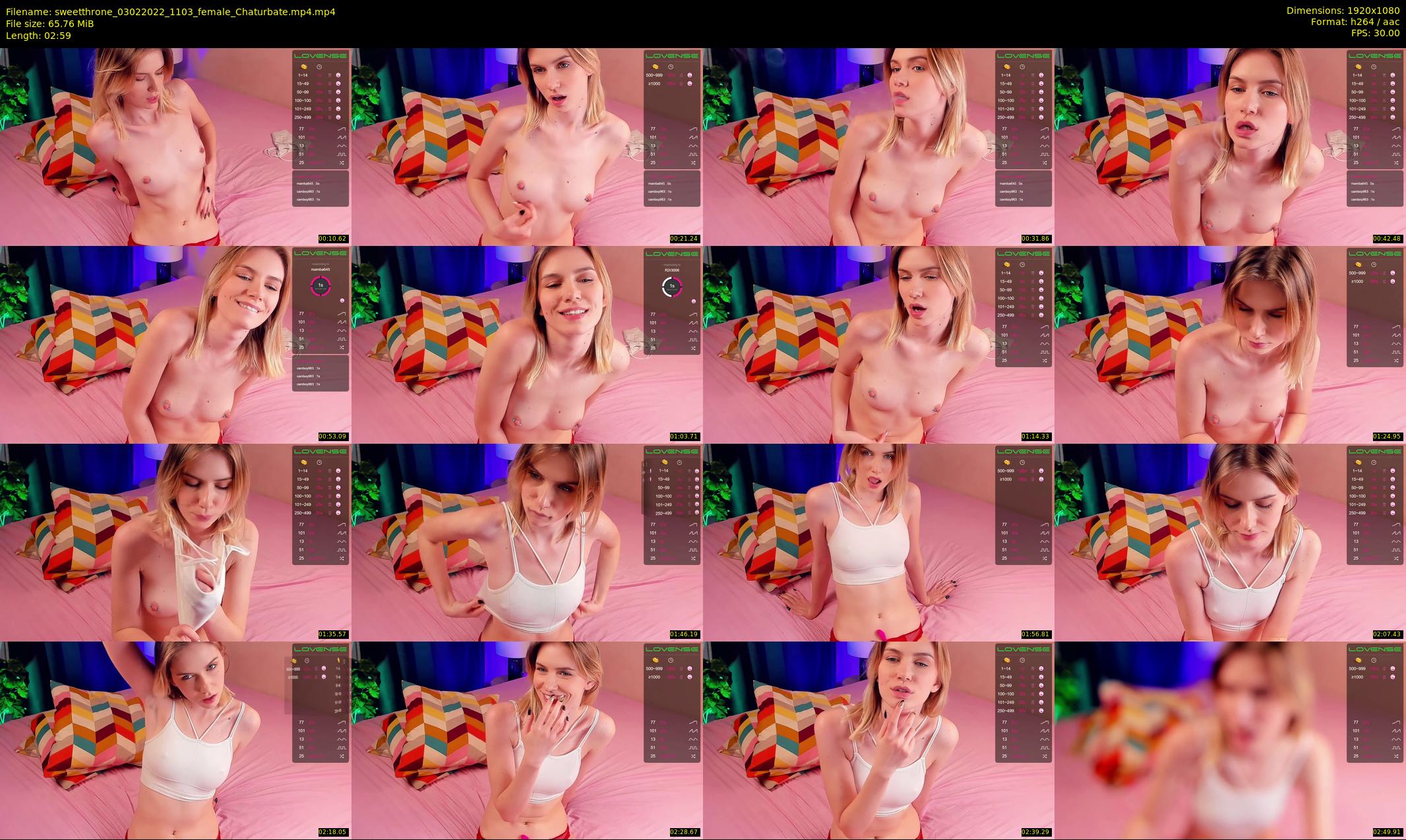 sweetthrone — 3 minute Chaturbate couple cam show recording, 1080p, Feb 3, 2022
