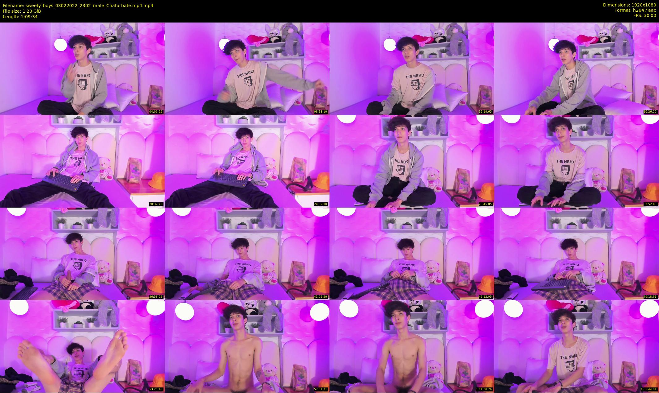 sweety_boys — 70 minute Chaturbate male cam show recording, 1080p, Feb 3, 2022
