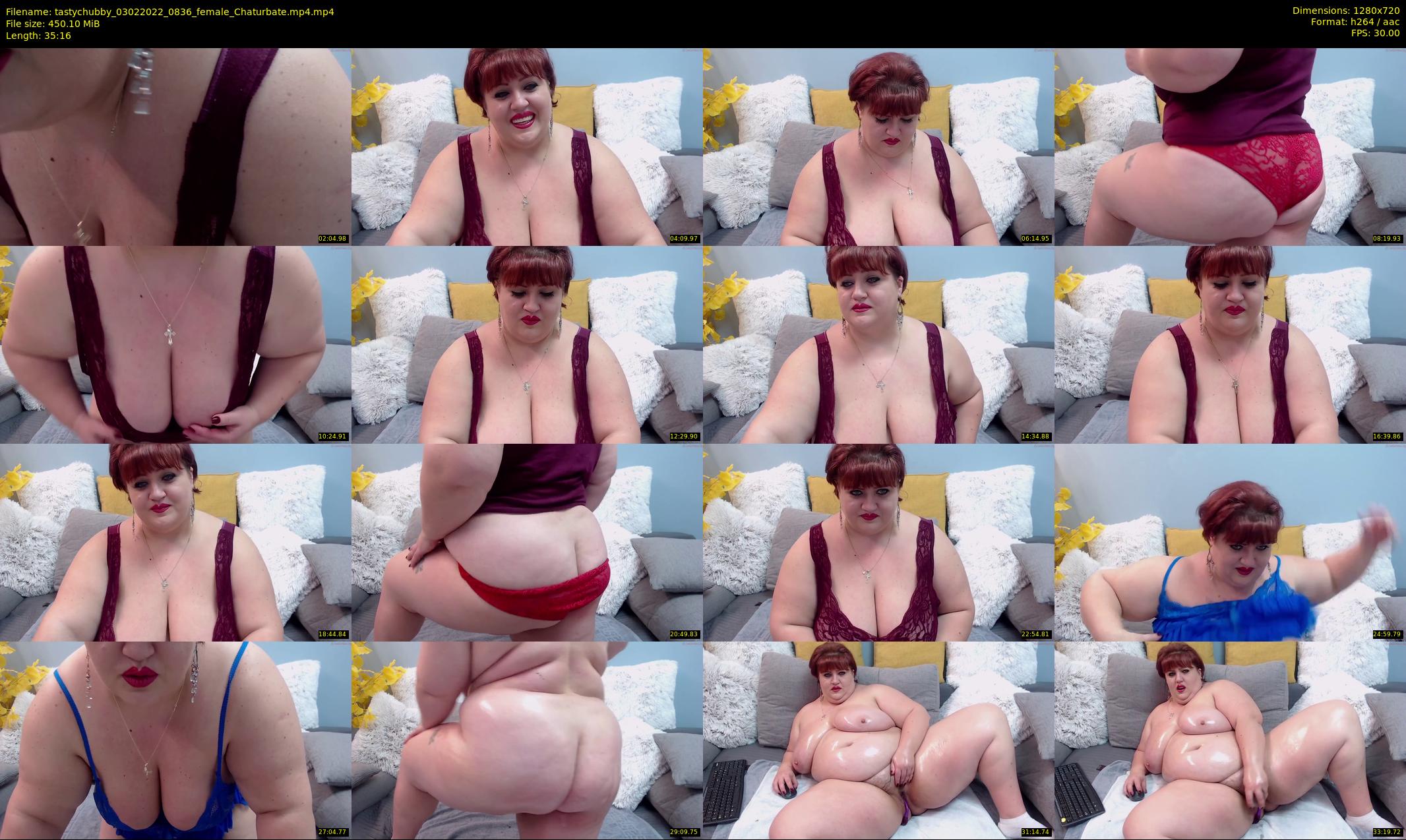 tastychubby — 36 minute Chaturbate female cam show recording, 720p, Feb 3, 2022