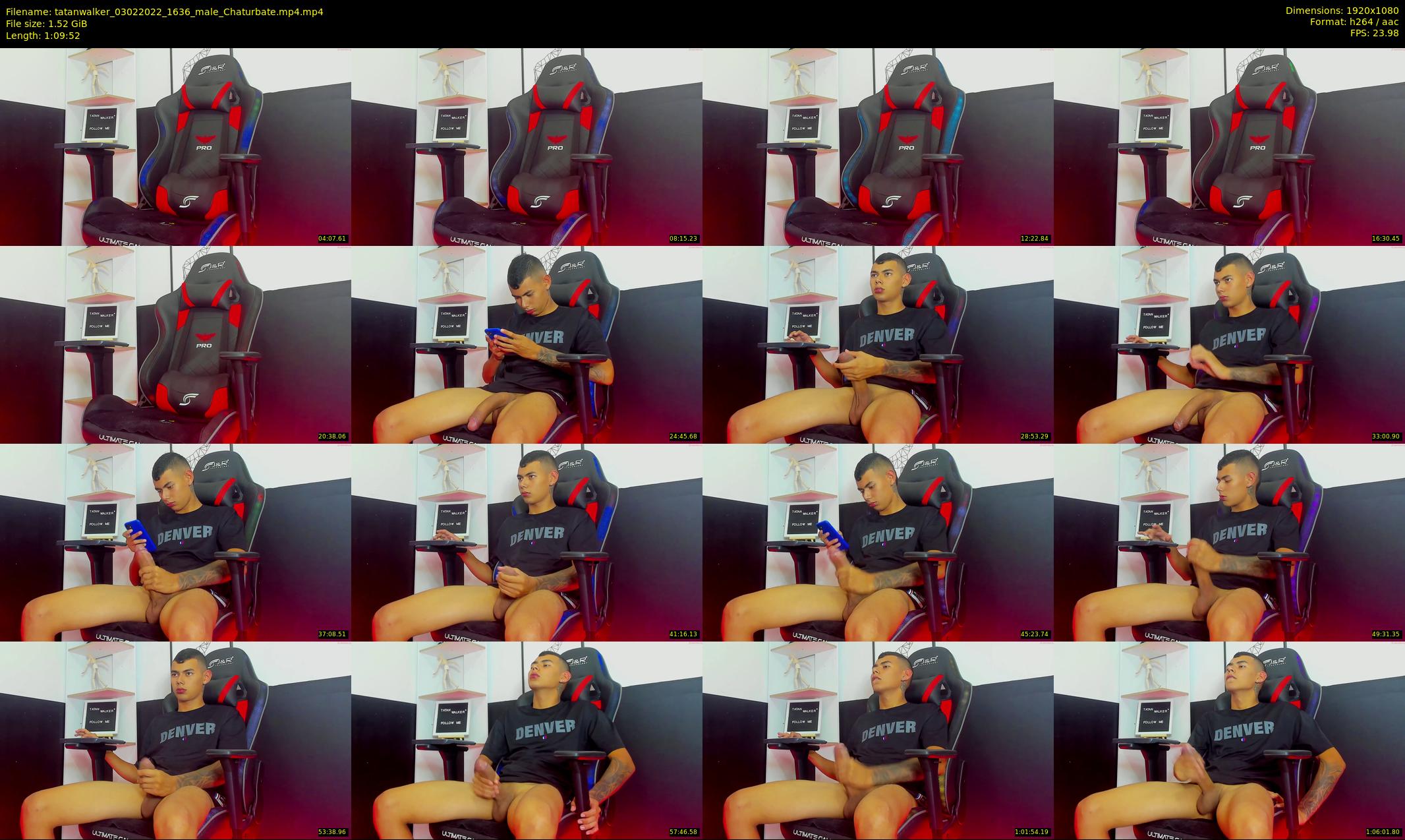 tatanwalker — 70 minute Chaturbate male cam show recording, 1080p, Feb 3, 2022