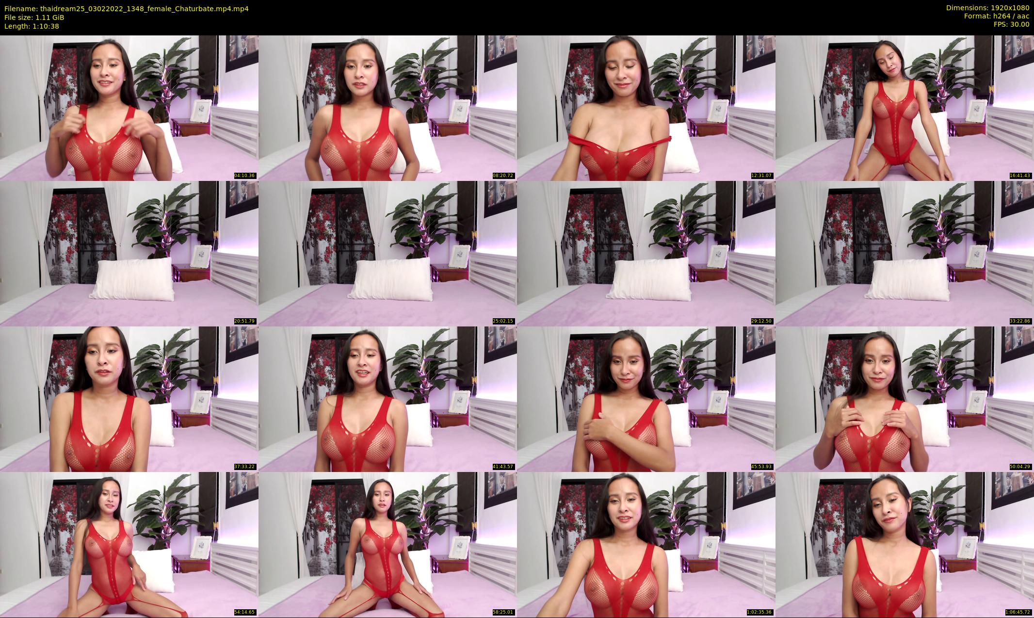 thaidream25 — 71 minute Chaturbate female cam show recording, 1080p, Feb 3, 2022