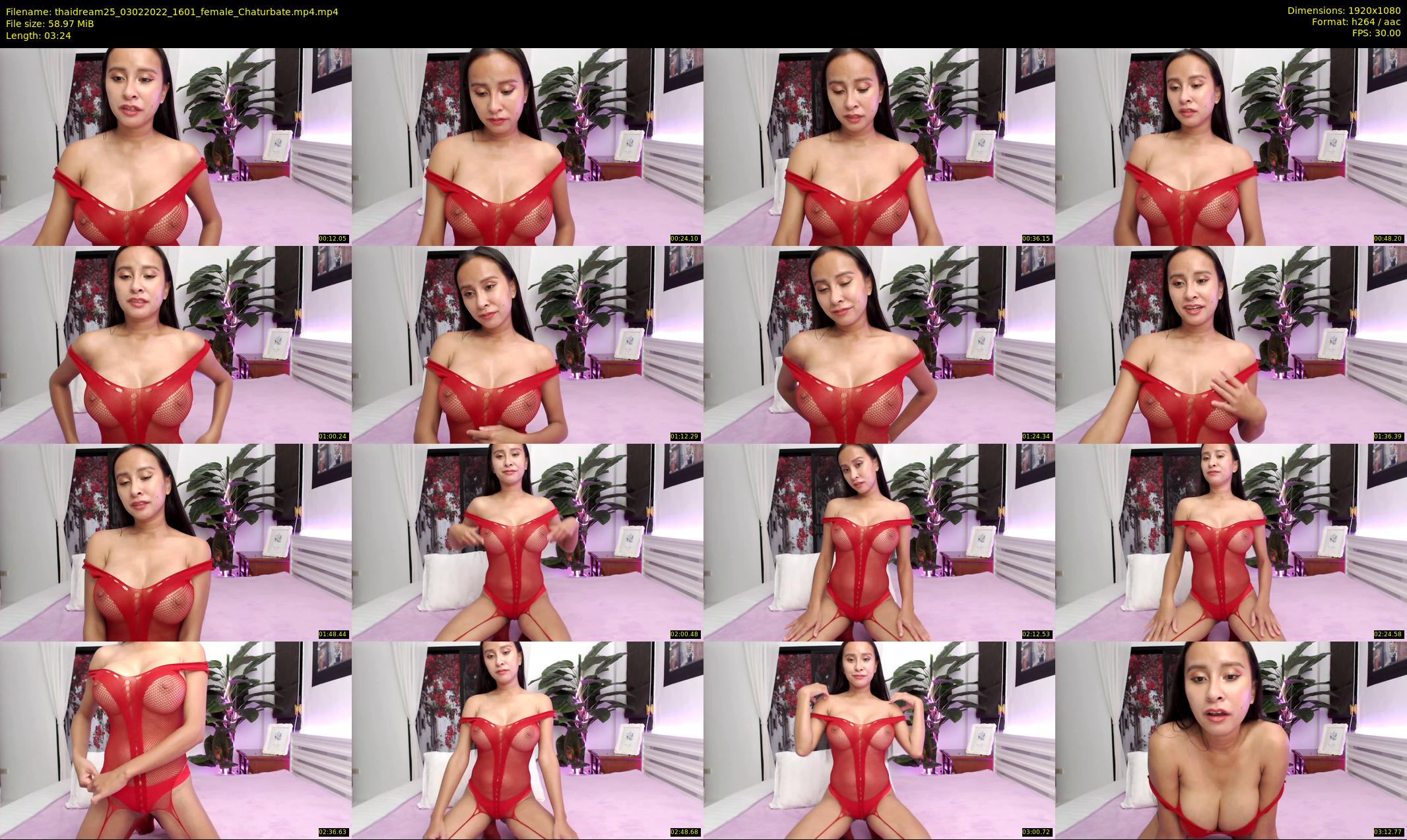 thaidream25 — 4 minute Chaturbate female cam show recording, 1080p, Feb 3, 2022