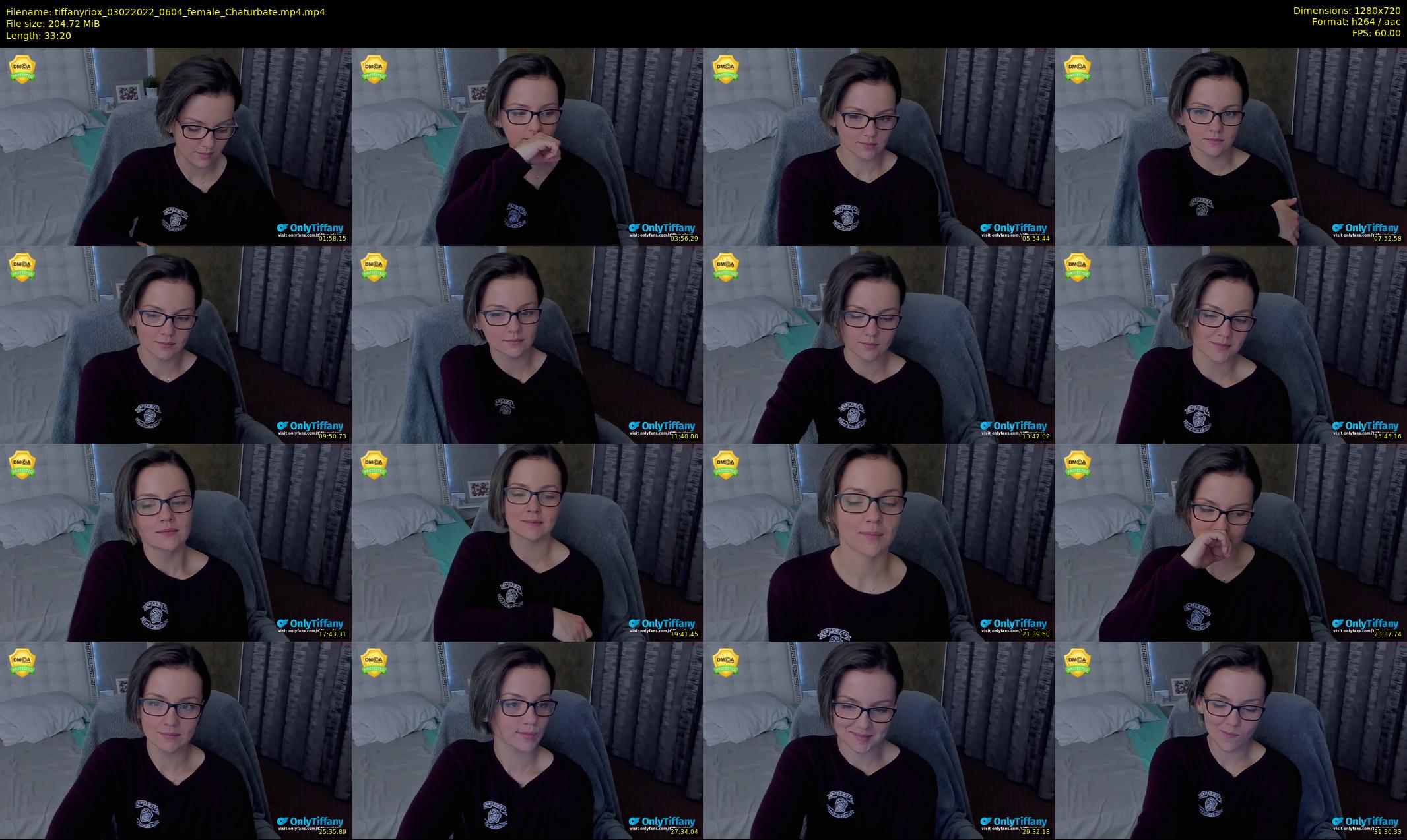 tiffanyriox — 34 minute Chaturbate female cam show recording, 720p, Feb 3, 2022