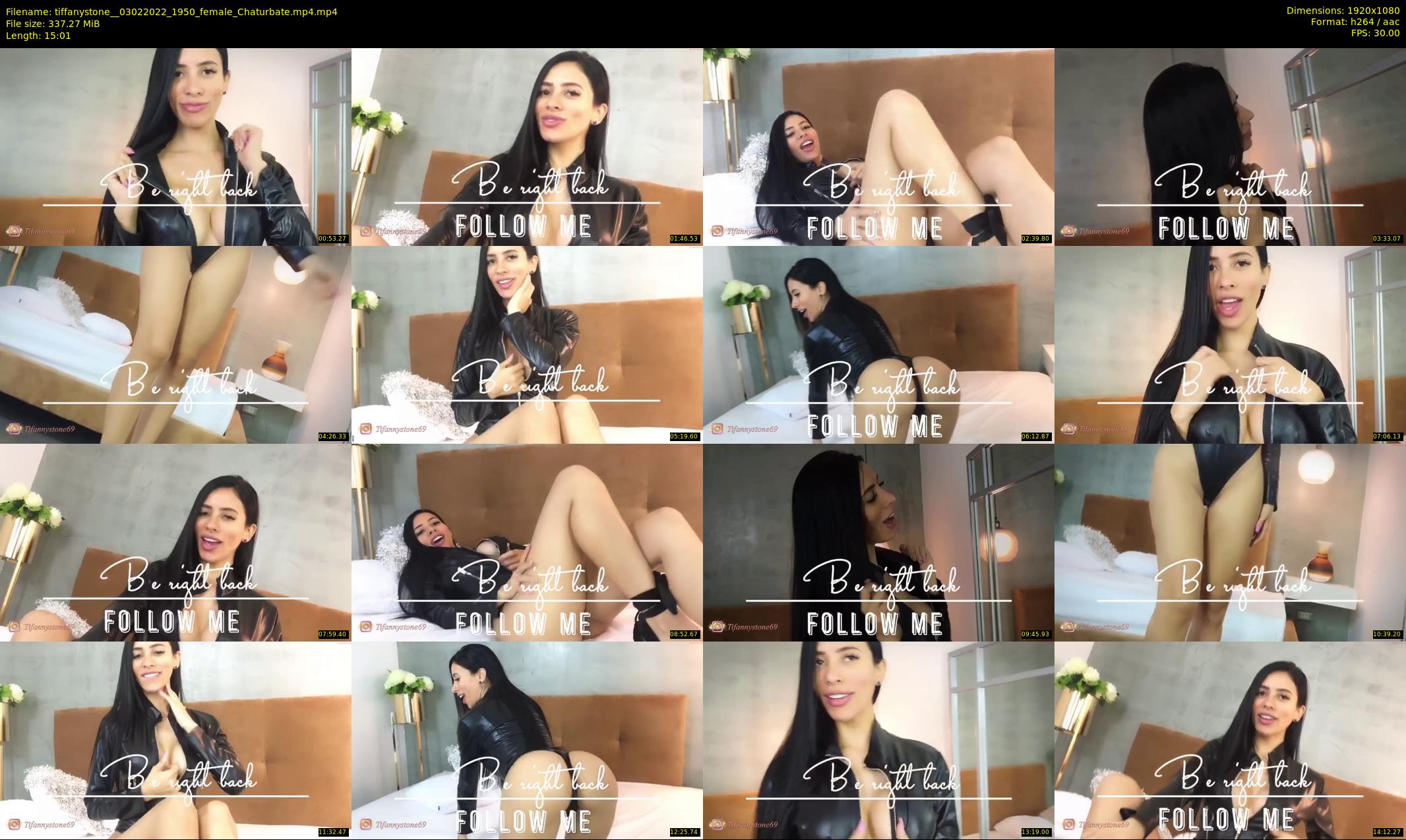 tiffanystone_ — 16 minute Chaturbate female cam show recording, 1080p, Feb 3, 2022