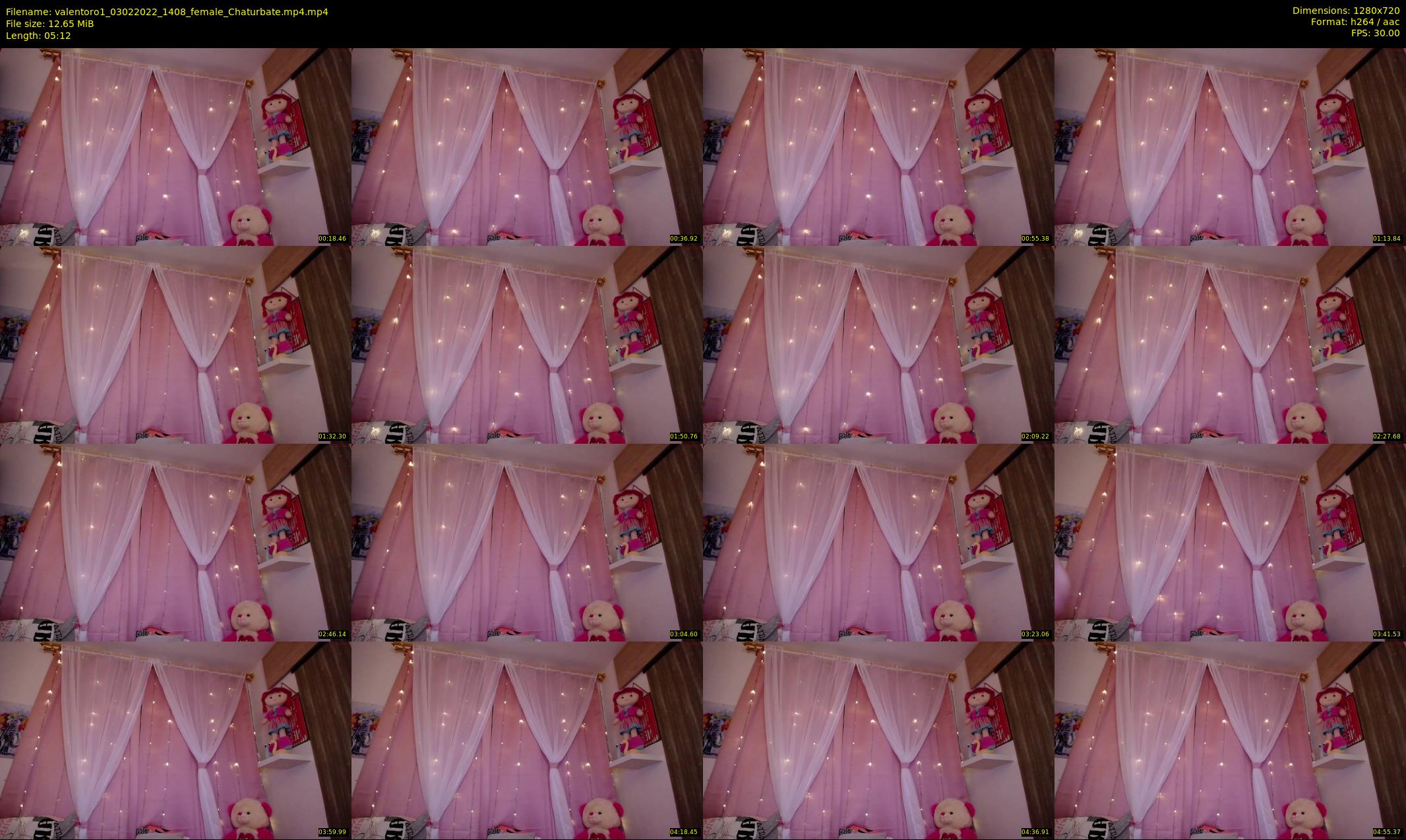 valentoro1 — 6 minute Chaturbate female cam show recording, 720p, Feb 3, 2022