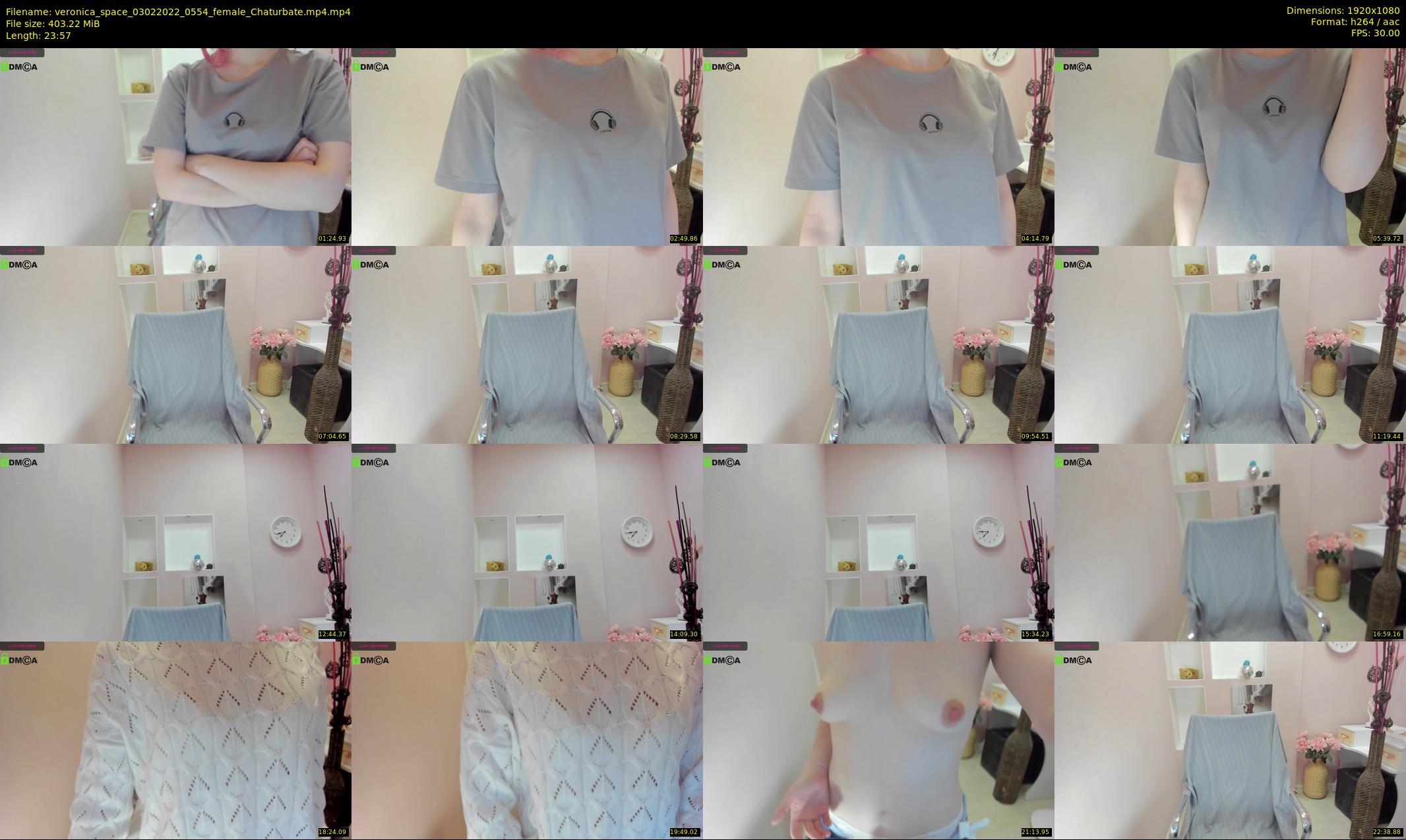 veronica_space — 24 minute Chaturbate female cam show recording, 1080p, Feb 3, 2022