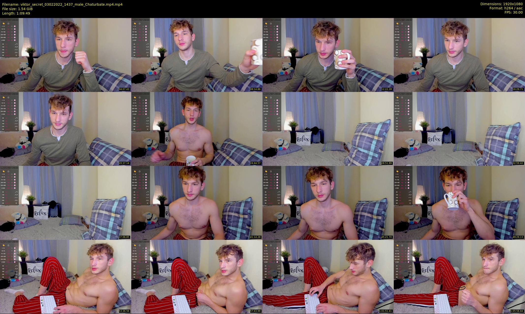 viktor_secret — 70 minute Chaturbate male cam show recording, 1080p, Feb 3, 2022
