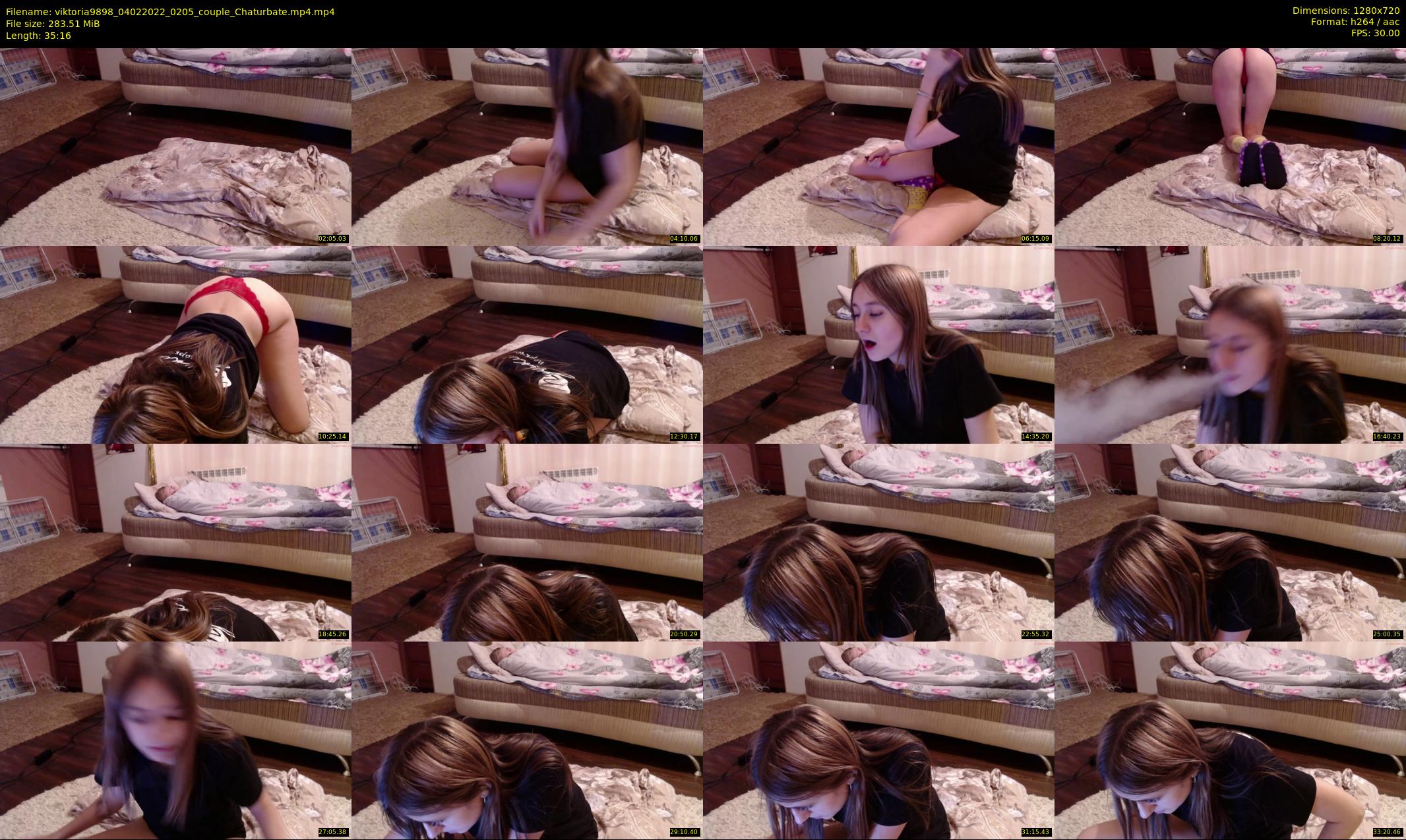 viktoria9898 — 36 minute Chaturbate couple cam show recording, 720p, Feb 4, 2022