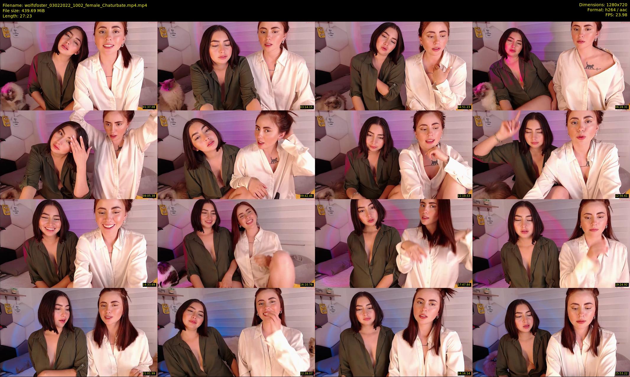 wolfsfoster — 28 minute Chaturbate couple cam show recording, 720p, Feb 3, 2022