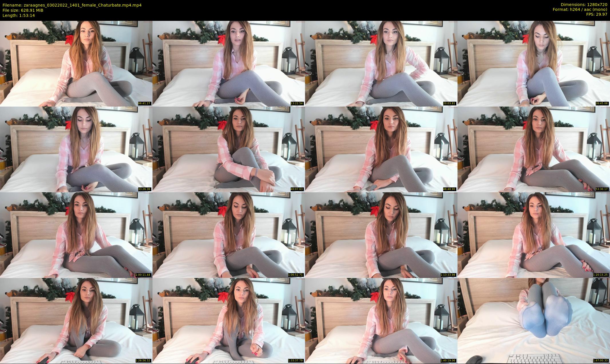 zaraagnes — 114 minute Chaturbate female cam show recording, 720p, Feb 3, 2022