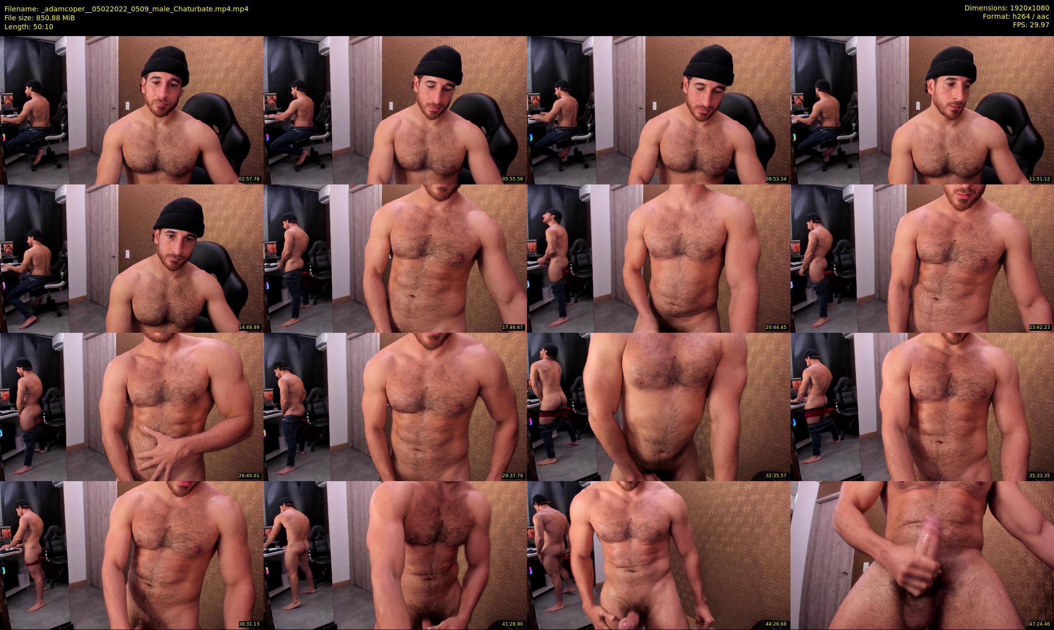 _adamcoper_ — 51 minute Chaturbate male cam show recording, 1080p, Feb 5, 2022