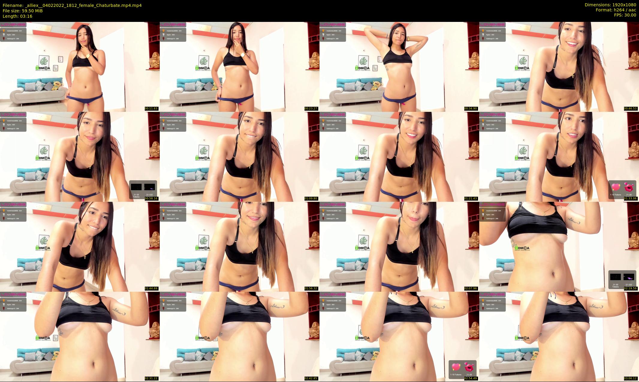 _alliex_ — 4 minute Chaturbate female cam show recording, 1080p, Feb 4, 2022