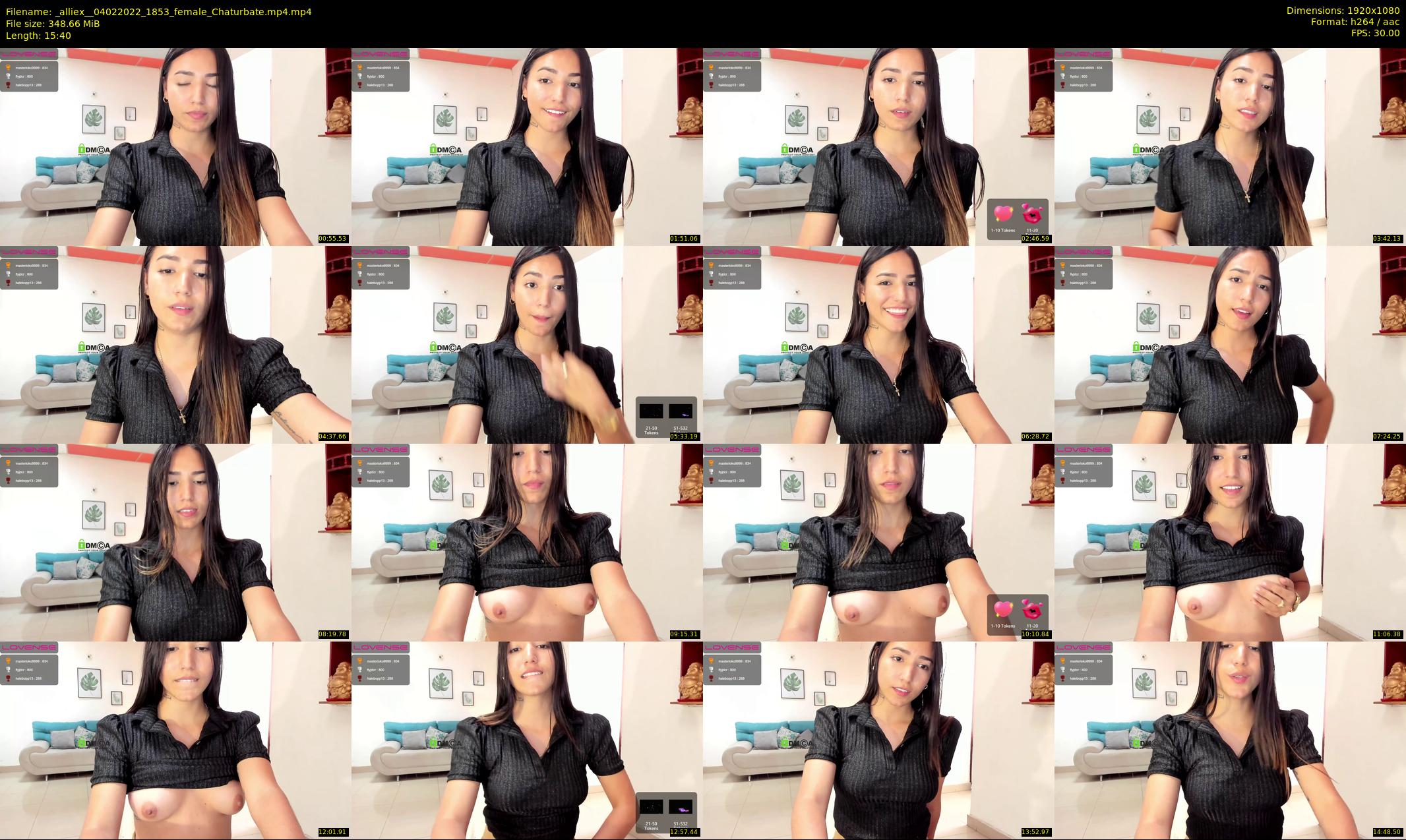 _alliex_ — 16 minute Chaturbate female cam show recording, 1080p, Feb 4, 2022
