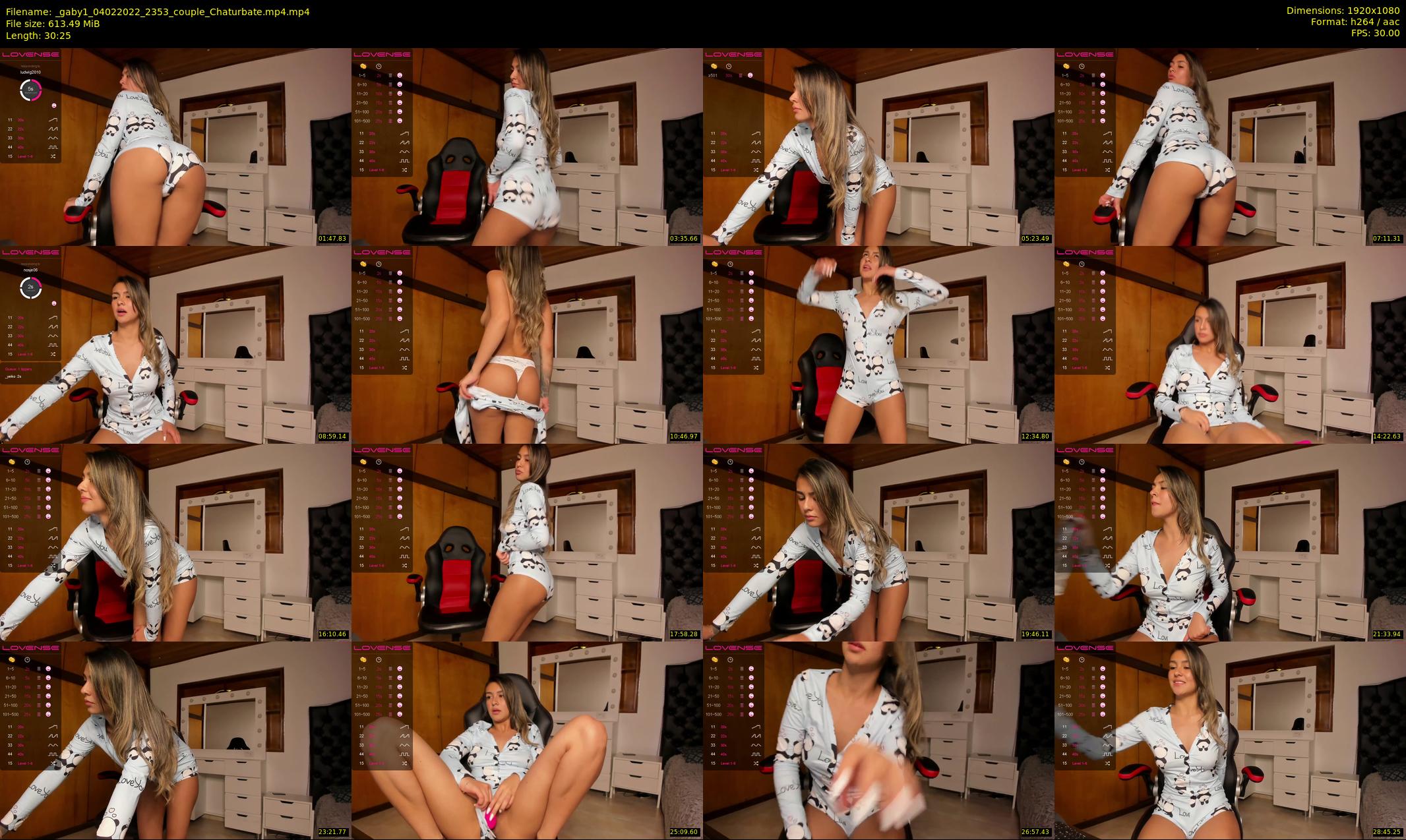 _gaby1 — 31 minute Chaturbate female cam show recording, 1080p, Feb 4, 2022