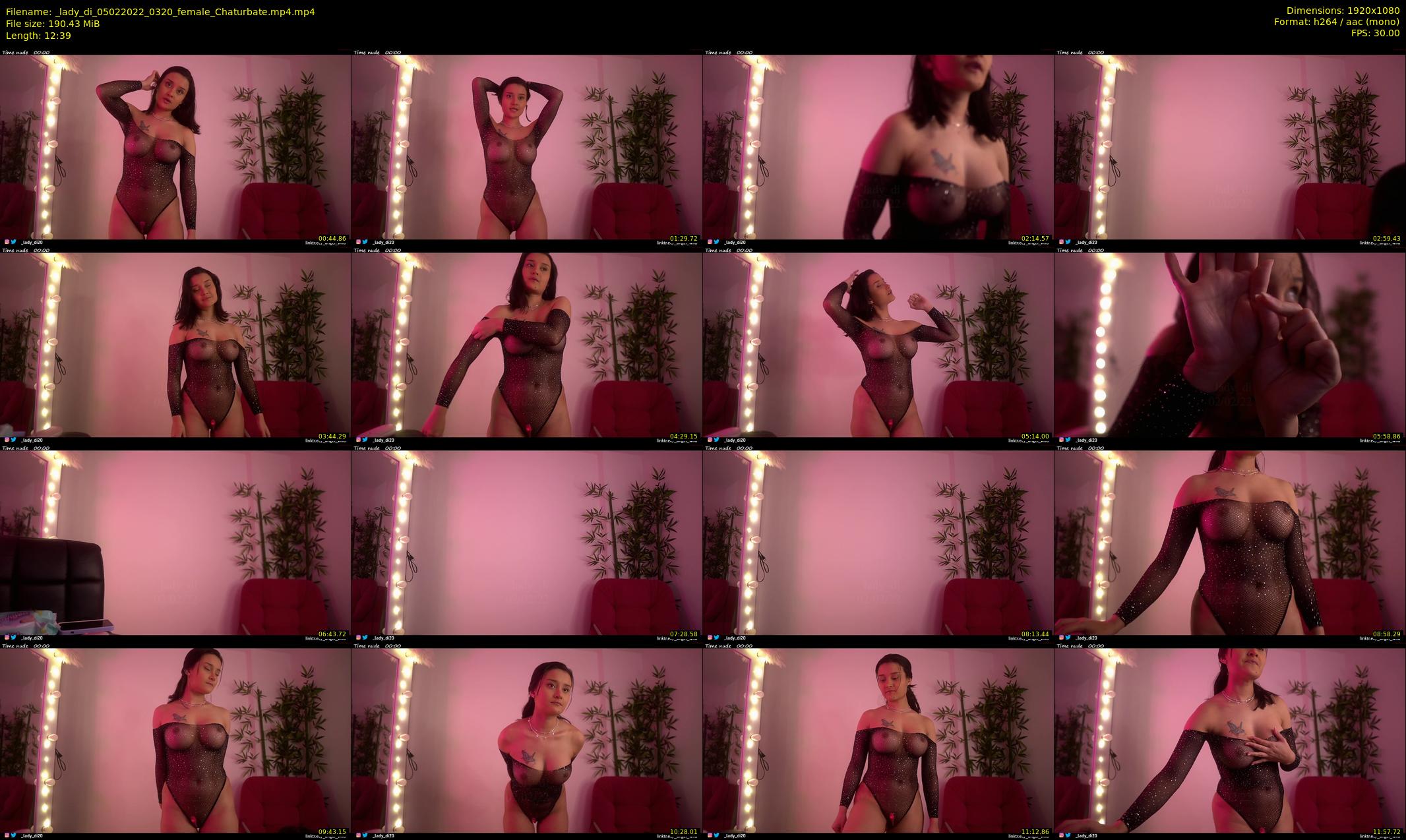 _lady_di — 13 minute Chaturbate female cam show recording, 1080p, Feb 5, 2022