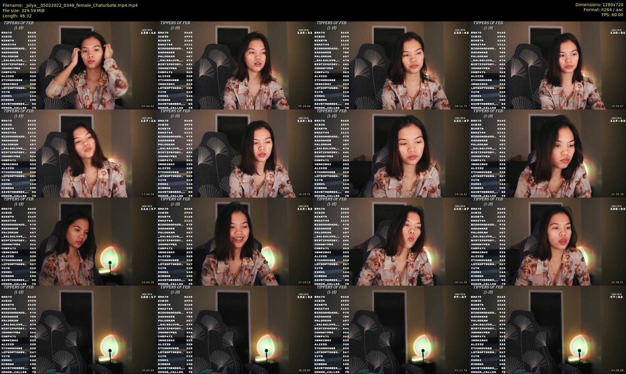 _pilya_ — 47 minute Chaturbate female cam show recording, 720p, Feb 5, 2022