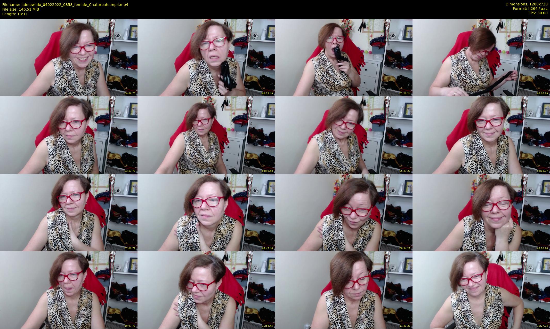 adelewildx — 14 minute Chaturbate female cam show recording, 720p, Feb 4, 2022