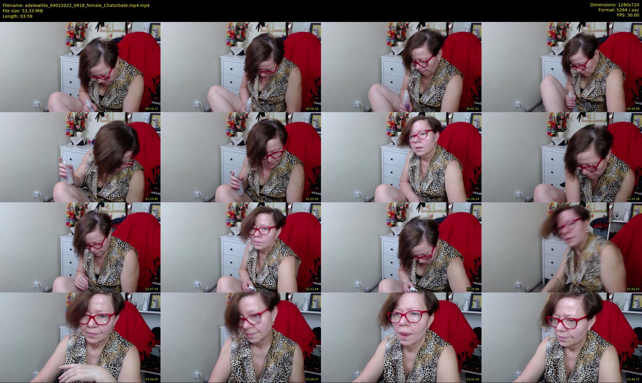 adelewildx — 4 minute Chaturbate female cam show recording, 720p, Feb 4, 2022