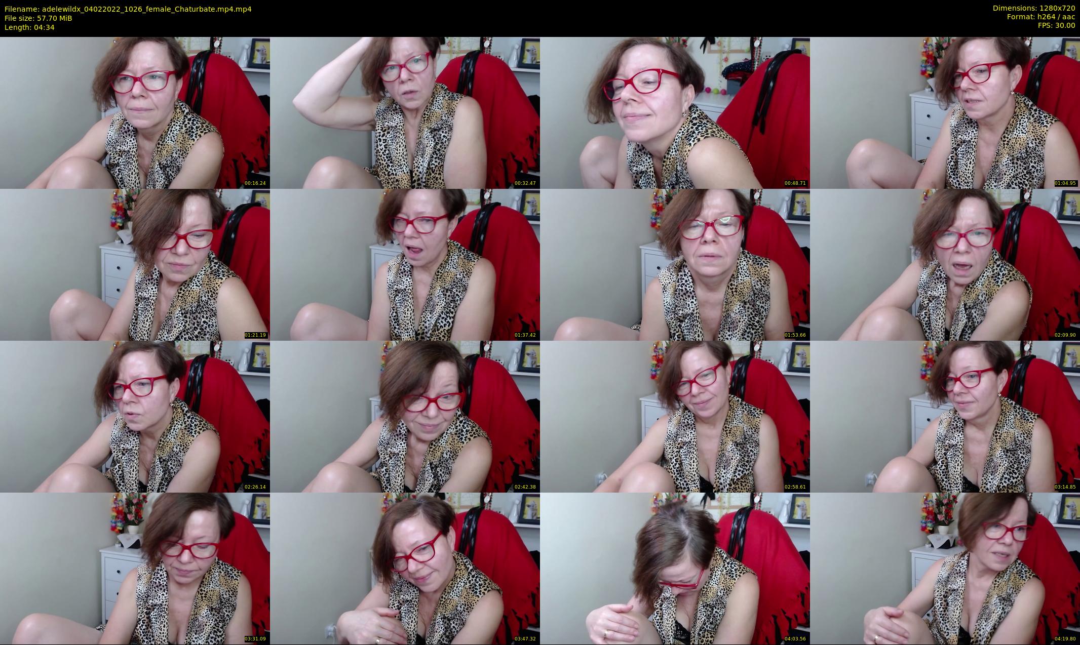 adelewildx — 5 minute Chaturbate female cam show recording, 720p, Feb 4, 2022