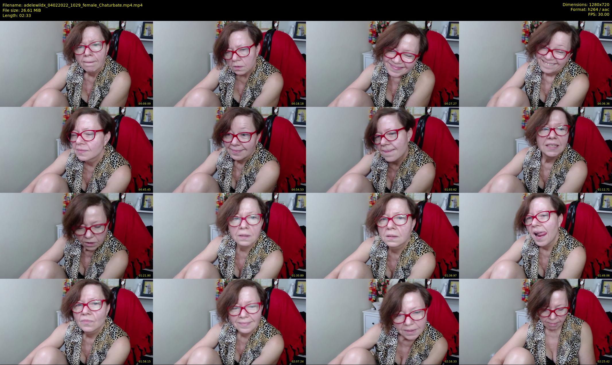 adelewildx — 3 minute Chaturbate female cam show recording, 720p, Feb 4, 2022