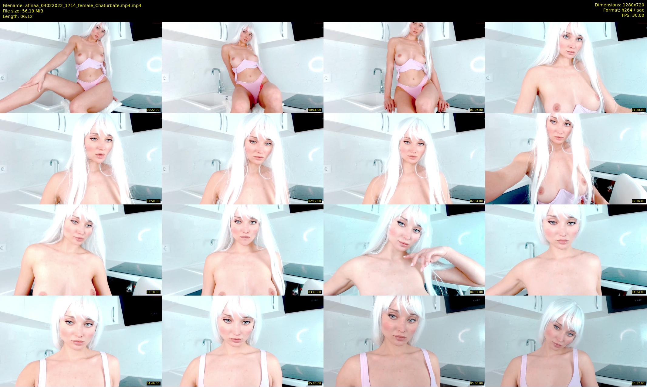 afinaa — 7 minute Chaturbate female cam show recording, 720p, Feb 4, 2022