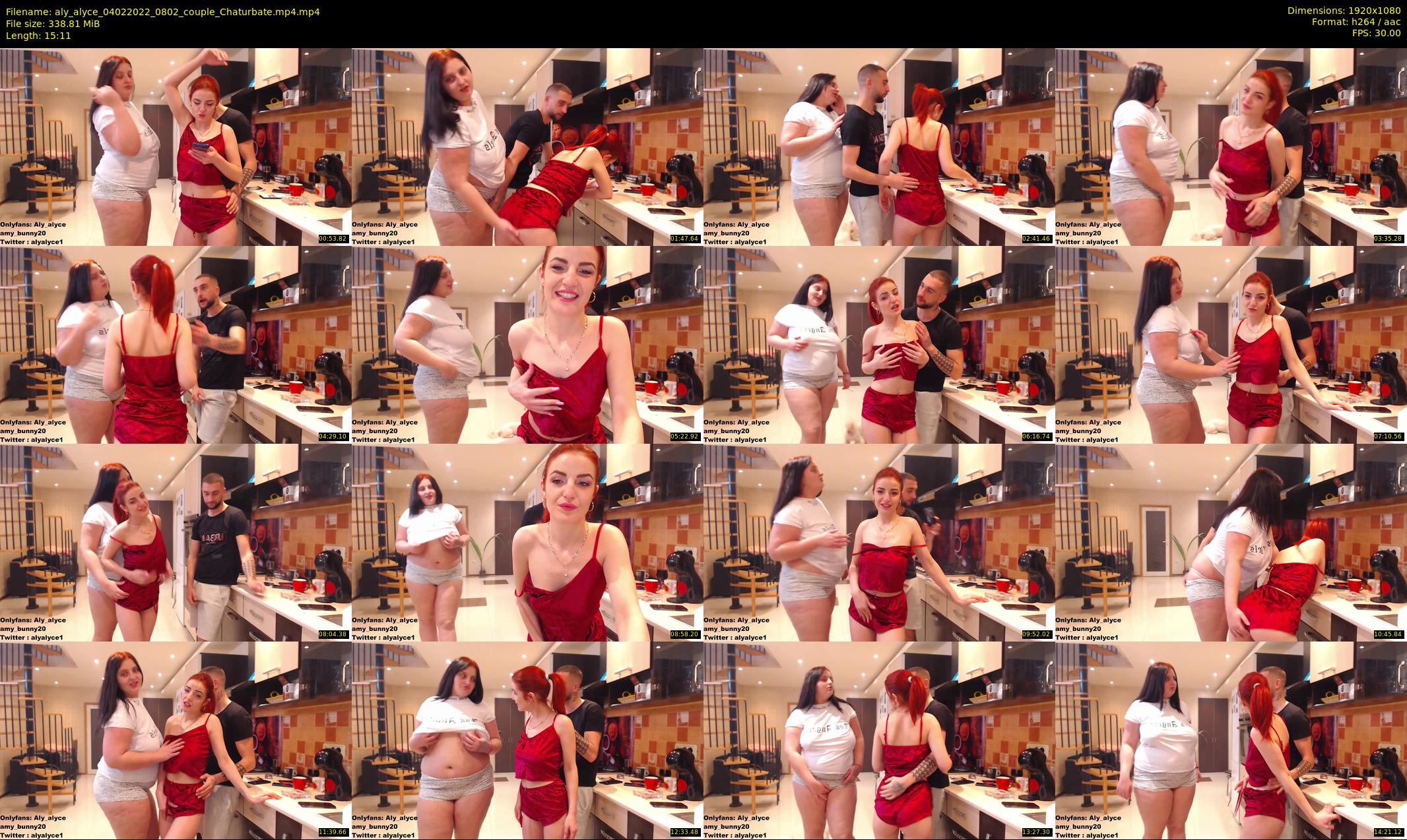 aly_alyce — 16 minute Chaturbate female cam show recording, 1080p, Feb 4, 2022