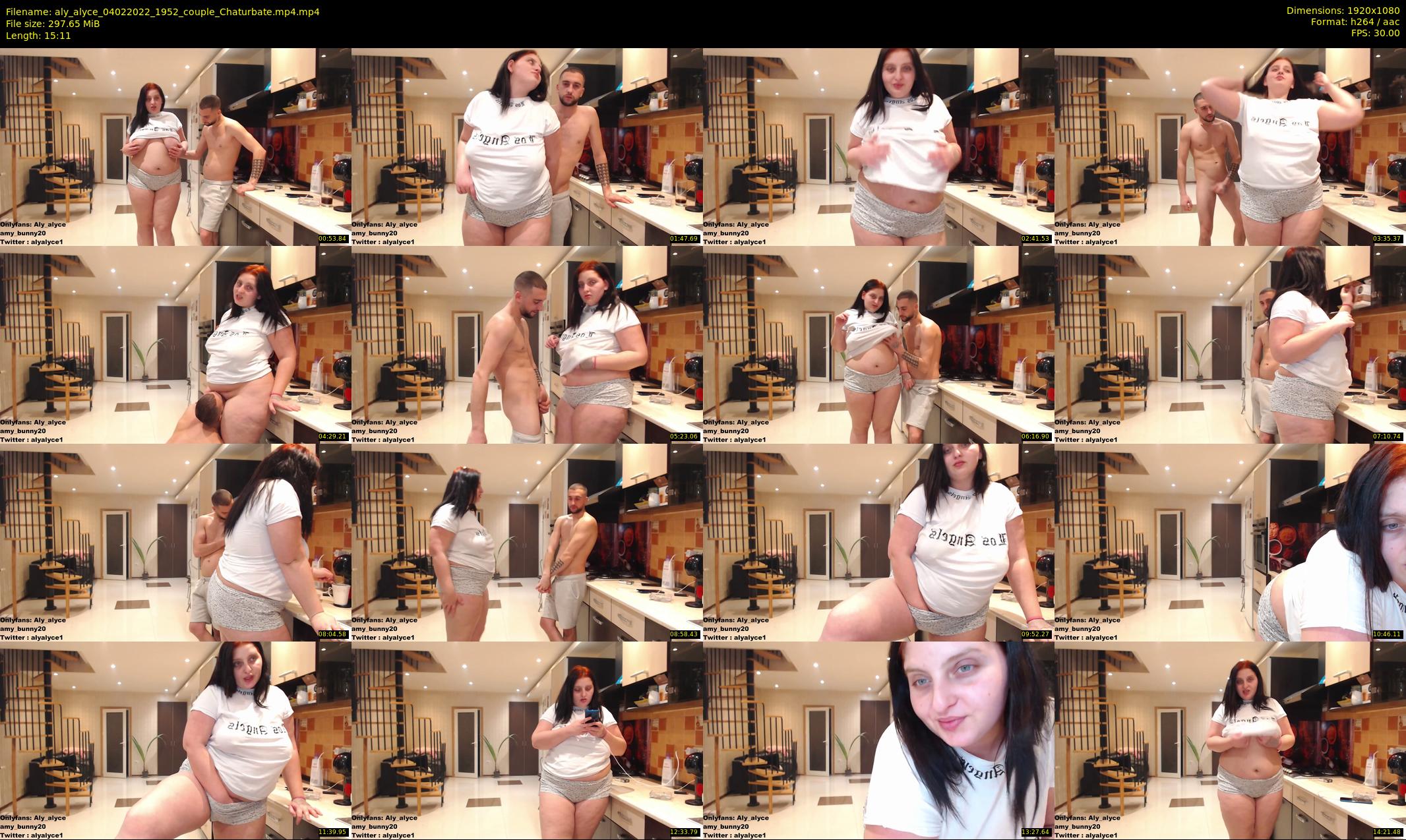 aly_alyce — 16 minute Chaturbate female cam show recording, 1080p, Feb 4, 2022