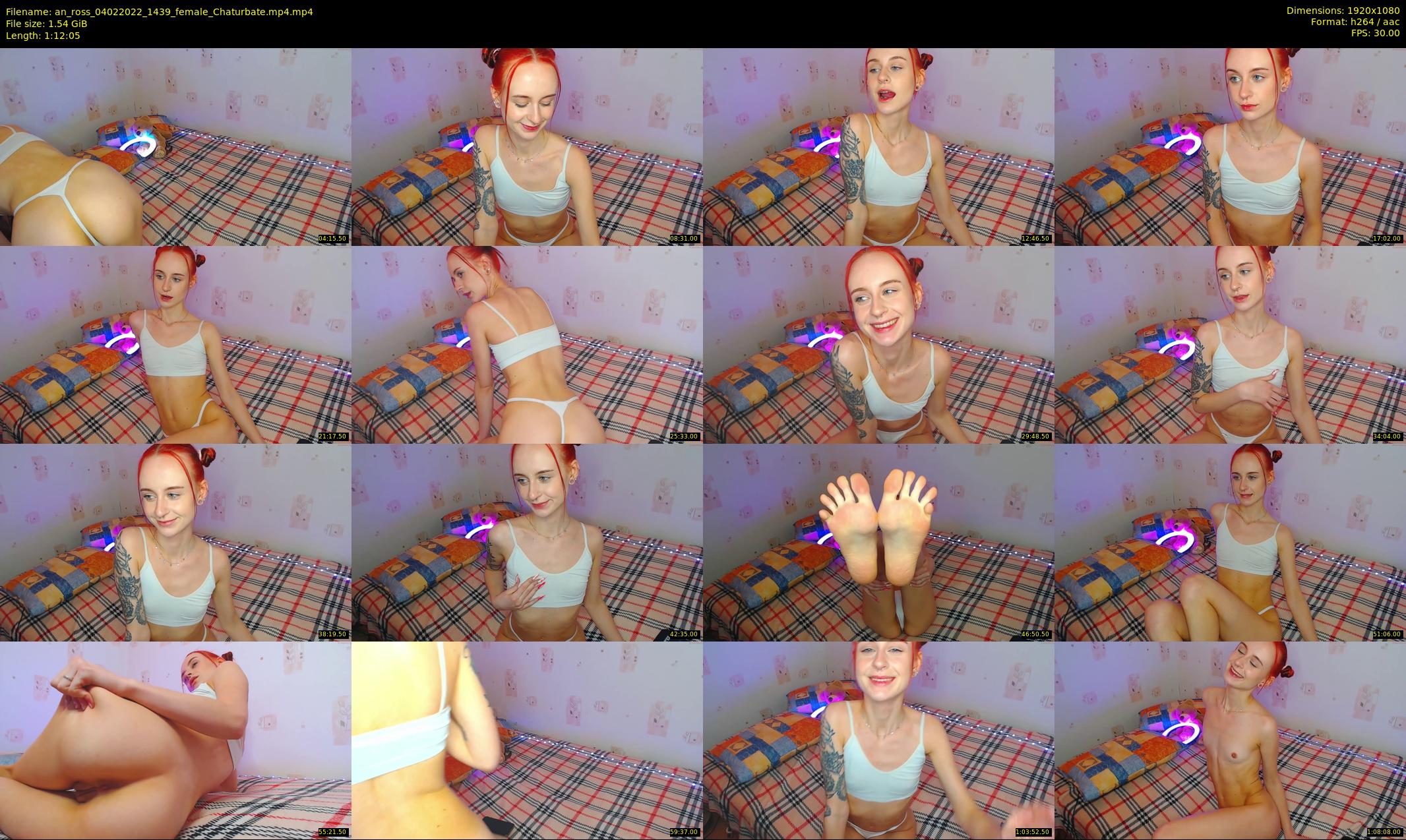 an_ross — 73 minute Chaturbate female cam show recording, 1080p, Feb 4, 2022