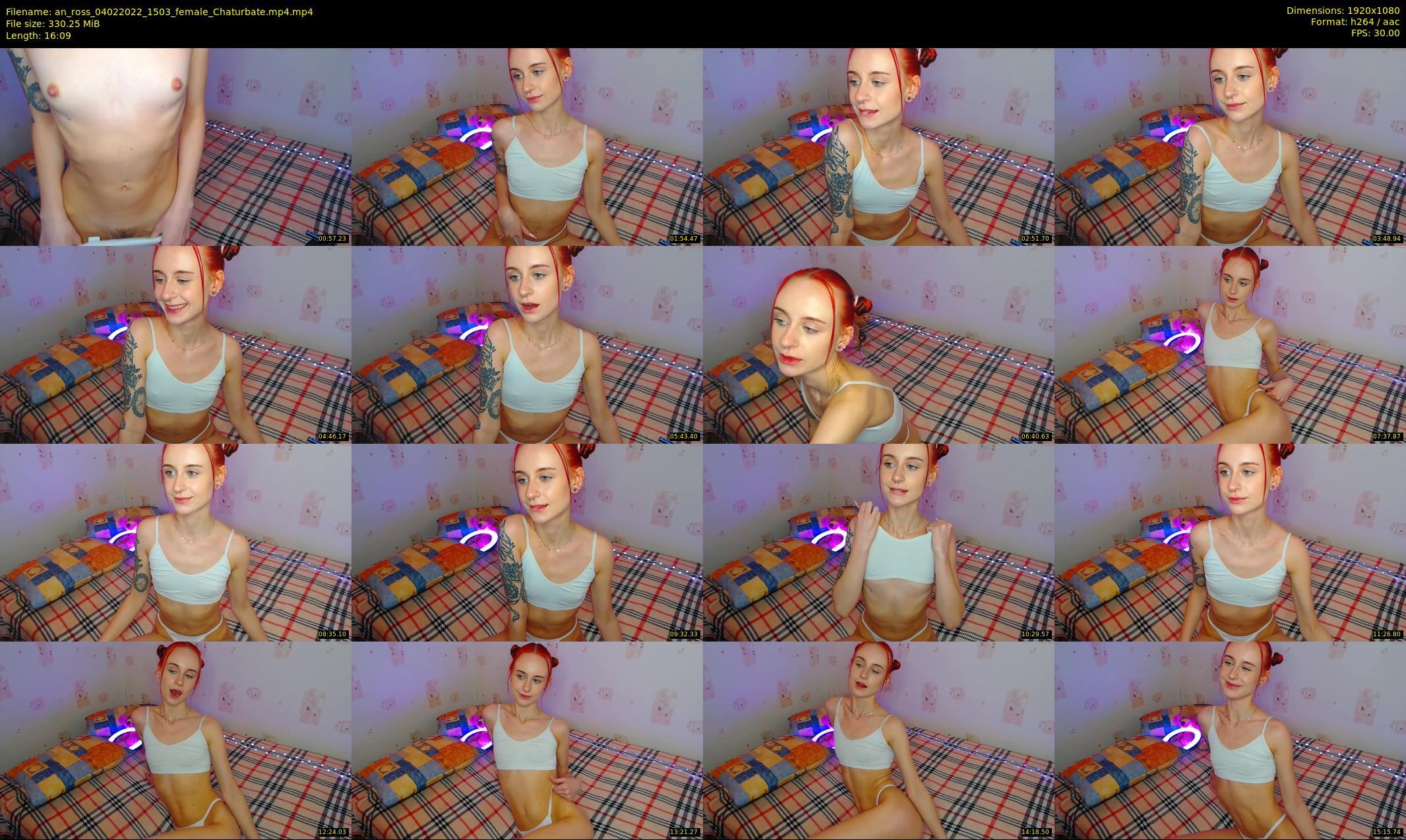 an_ross — 17 minute Chaturbate female cam show recording, 1080p, Feb 4, 2022