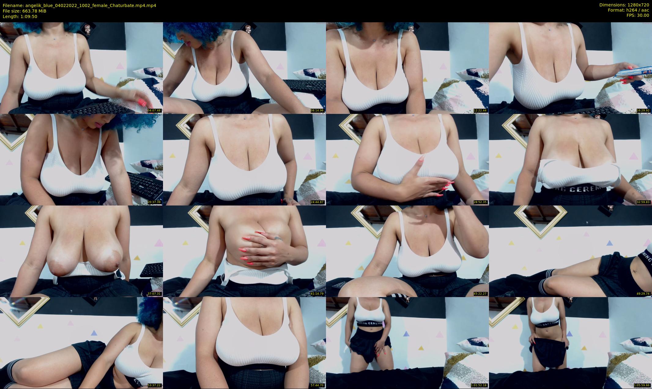 angelik_blue — 70 minute Chaturbate female cam show recording, 720p, Feb 4, 2022