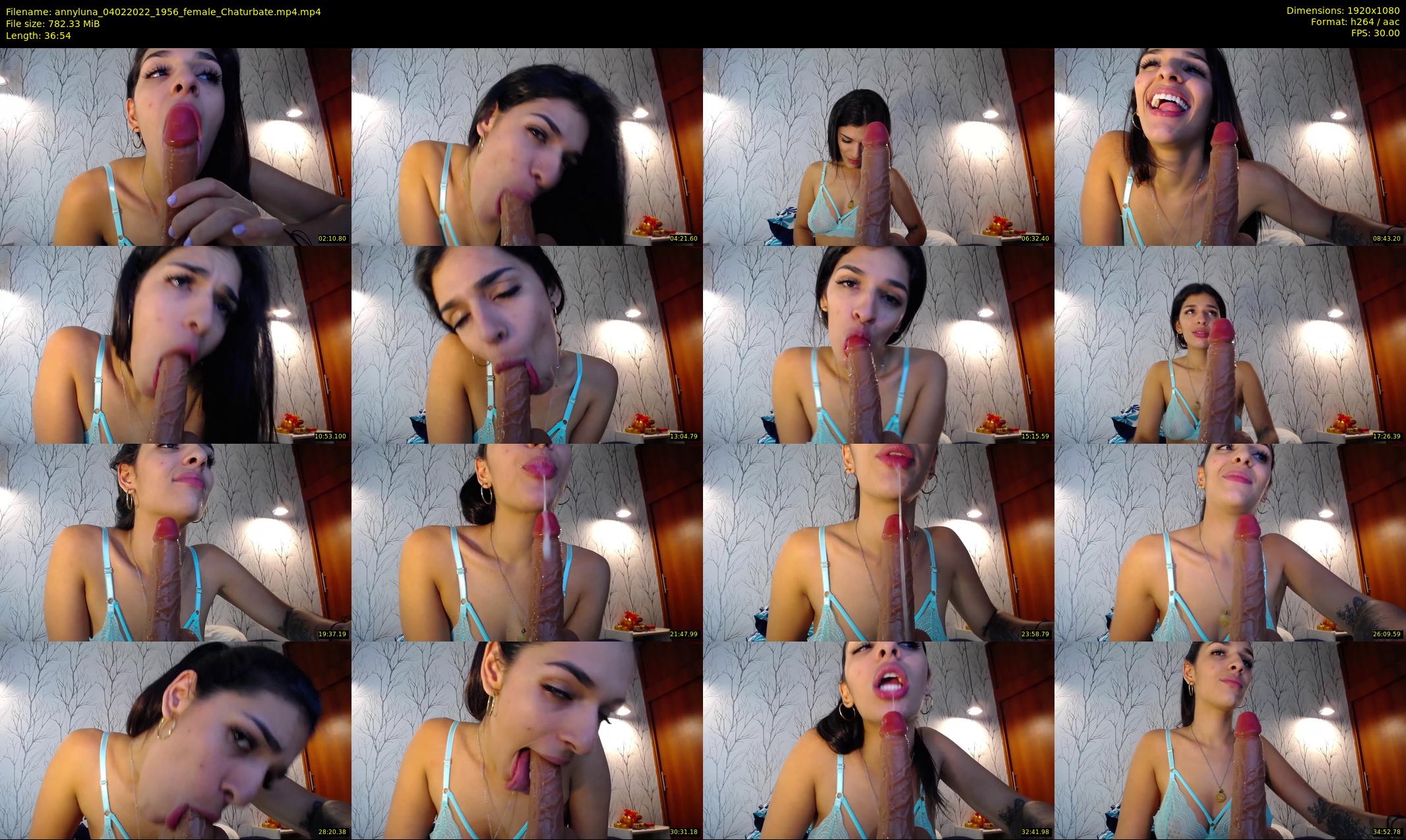 annyluna — 37 minute Chaturbate female cam show recording, 1080p, Feb 4, 2022