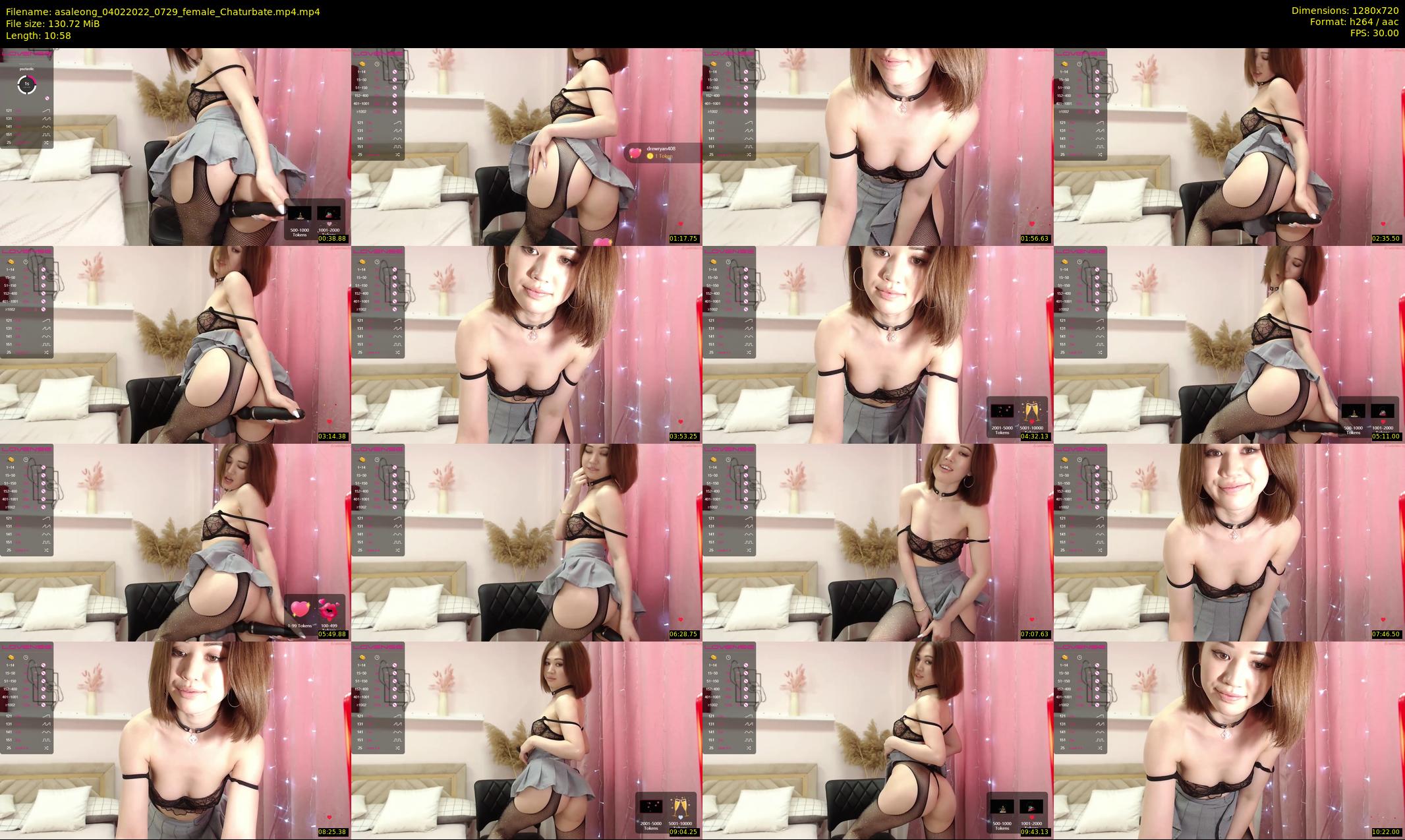 asaleong — 11 minute Chaturbate female cam show recording, 720p, Feb 4, 2022