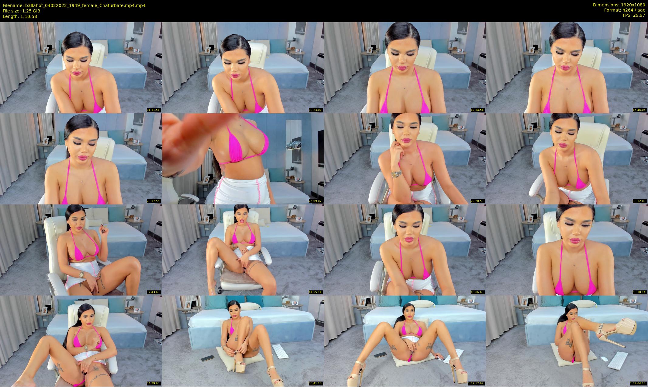 b3llahot — 71 minute Chaturbate female cam show recording, 1080p, Feb 4, 2022