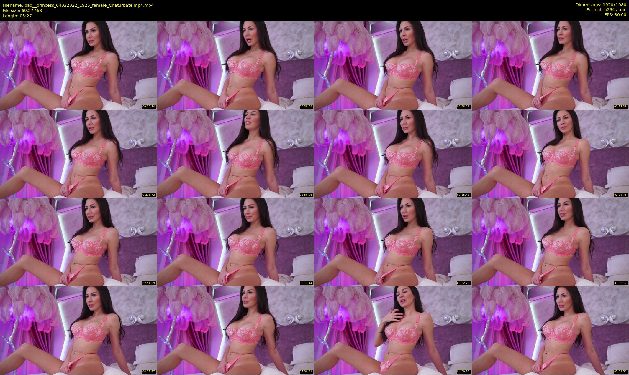 bad__princess — 6 minute Chaturbate female cam show recording, 1080p, Feb 4, 2022