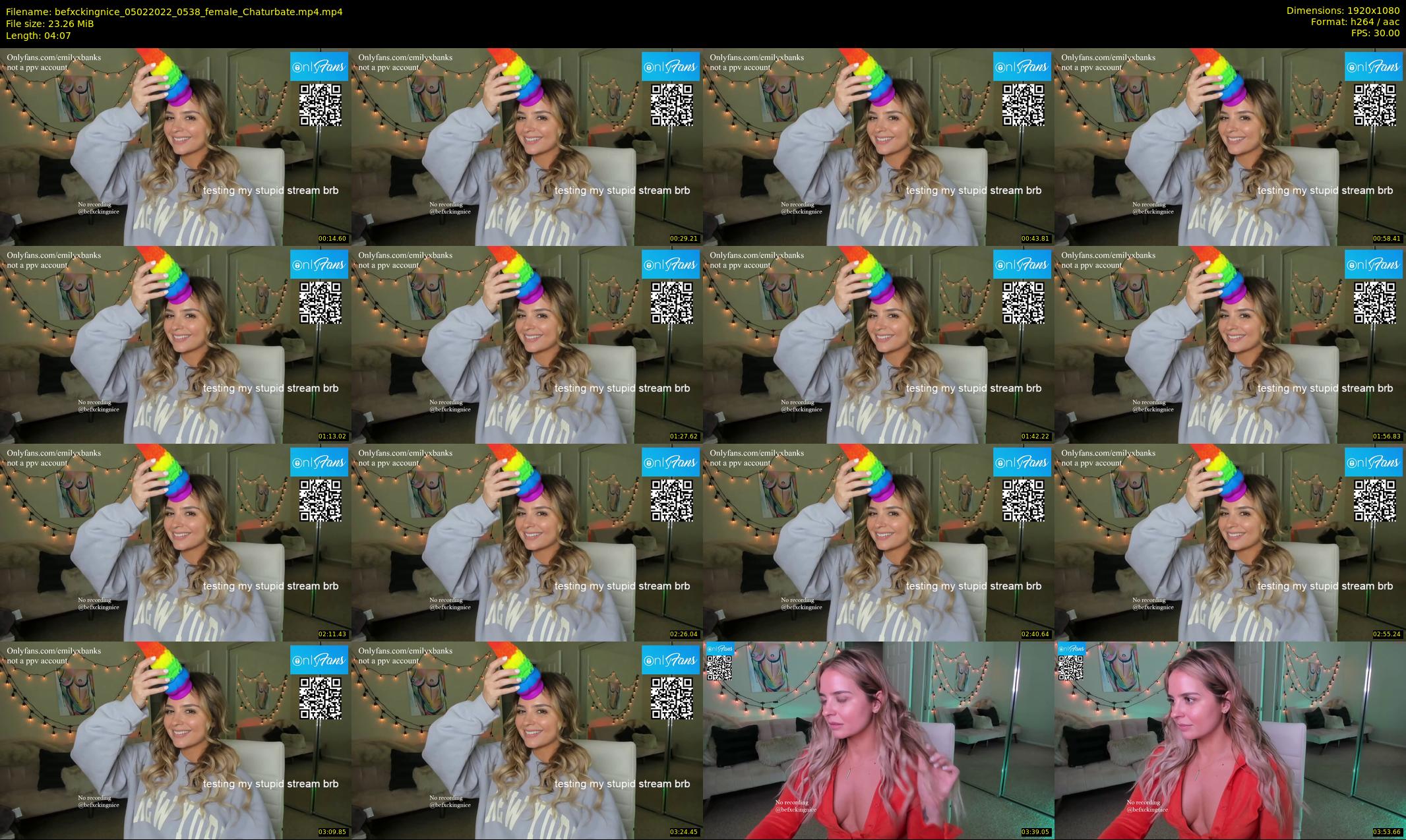 befxckingnice — 5 minute Chaturbate female cam show recording, 1080p, Feb 5, 2022