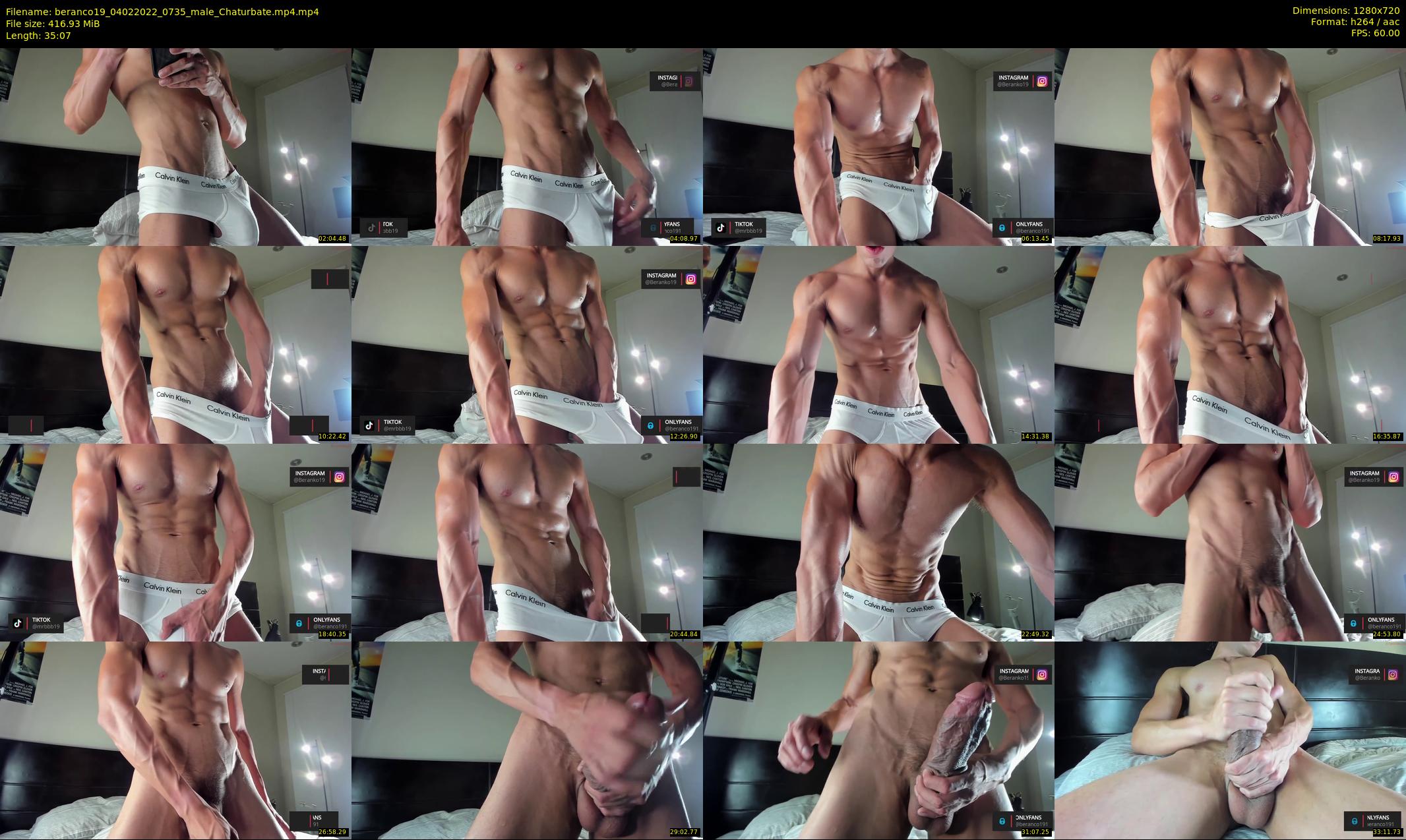 beranco19 — 36 minute Chaturbate male cam show recording, 720p, Feb 4, 2022