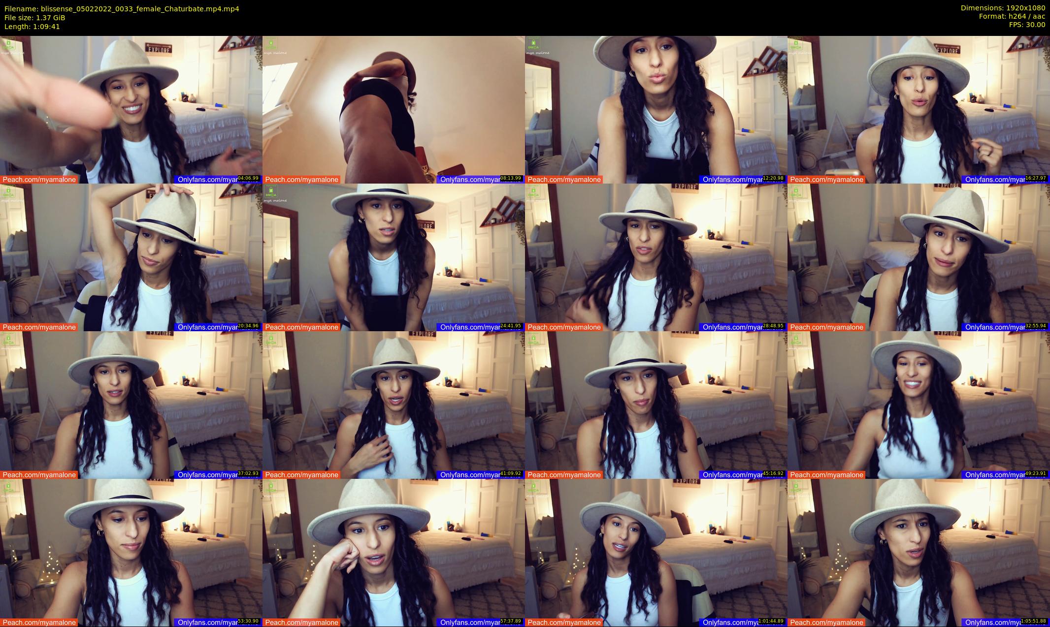 blissense — 70 minute Chaturbate female cam show recording, 1080p, Feb 5, 2022