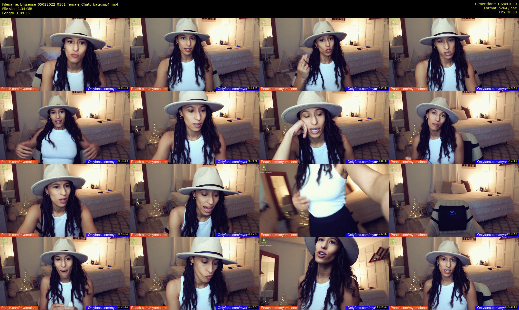 blissense — 70 minute Chaturbate female cam show recording, 1080p, Feb 5, 2022