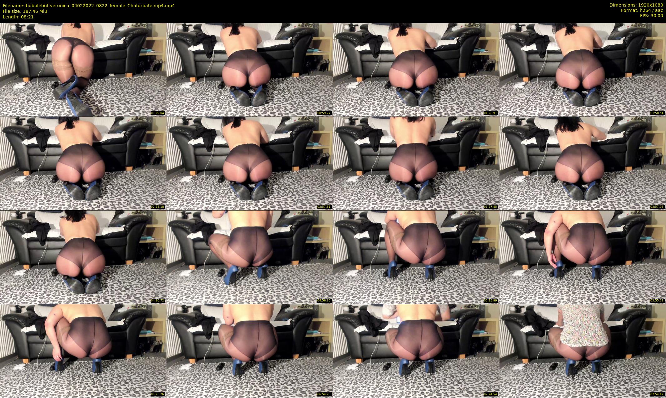 bubblebuttveronica — 9 minute Chaturbate female cam show recording, 1080p, Feb 4, 2022