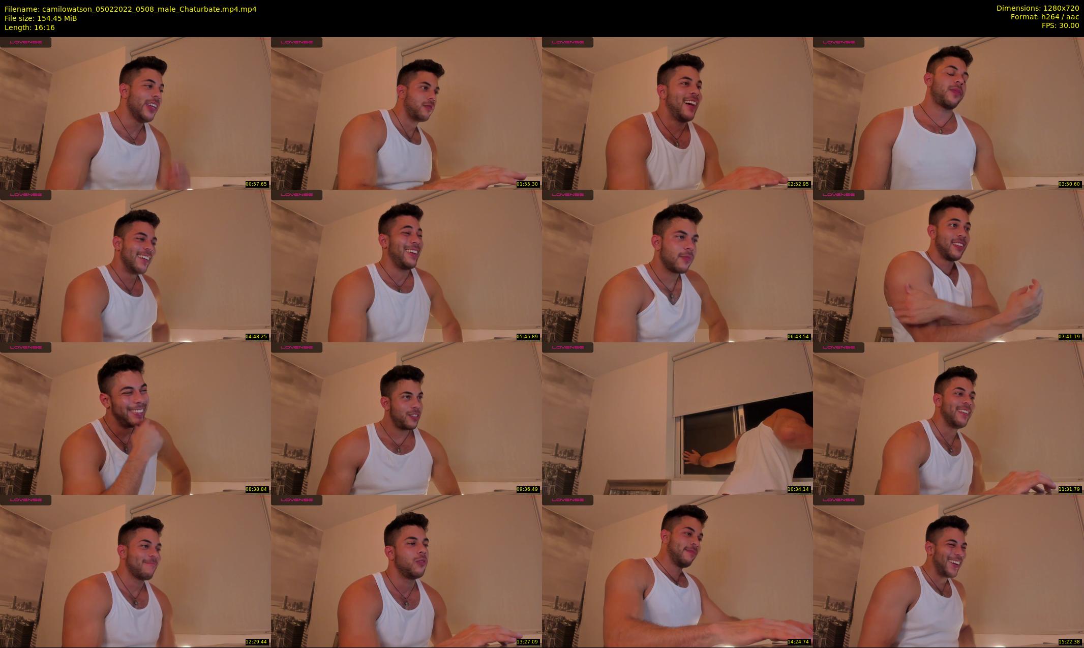 camilowatson — 17 minute Chaturbate male cam show recording, 720p, Feb 5, 2022