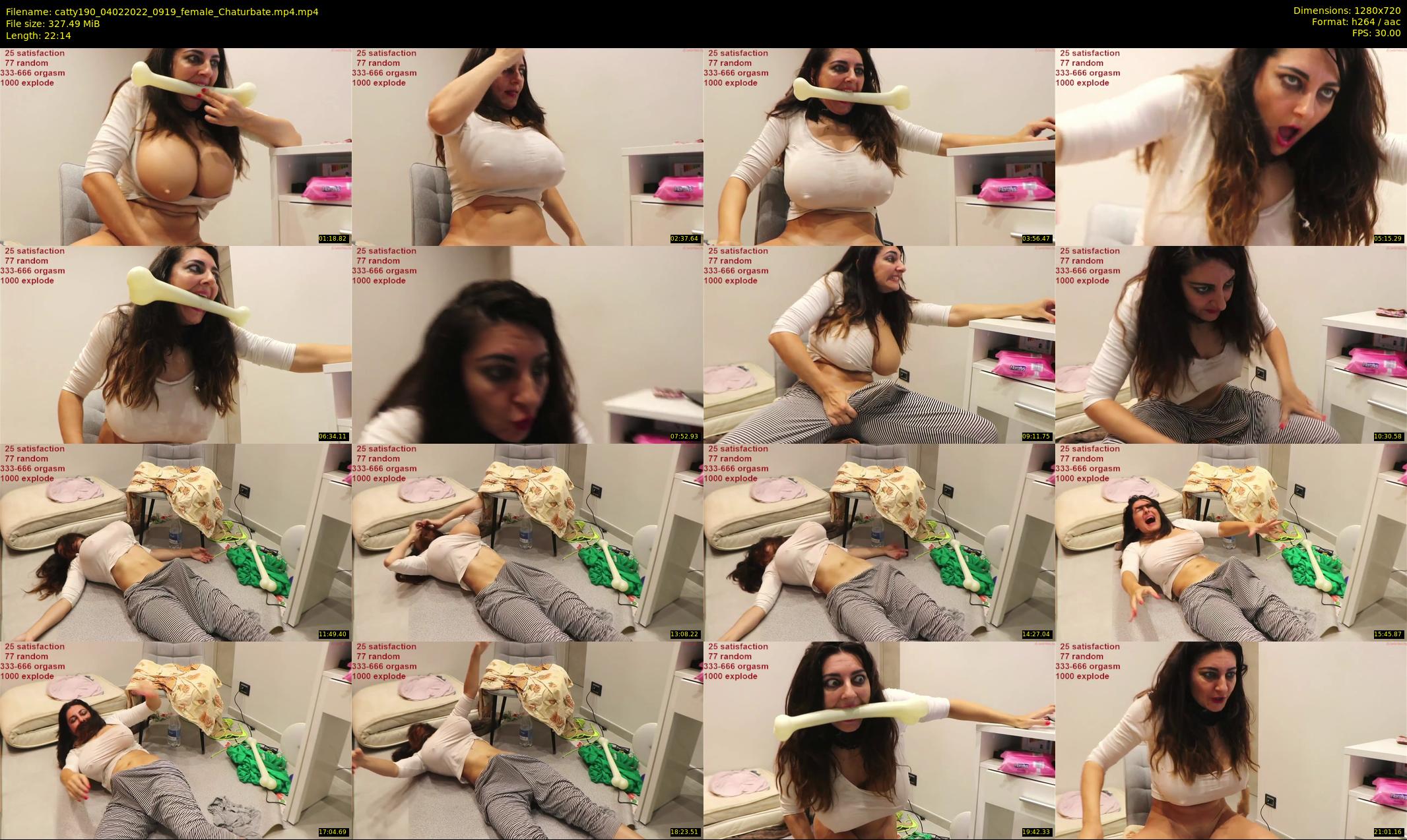 catty190 — 23 minute Chaturbate female cam show recording, 720p, Feb 4, 2022