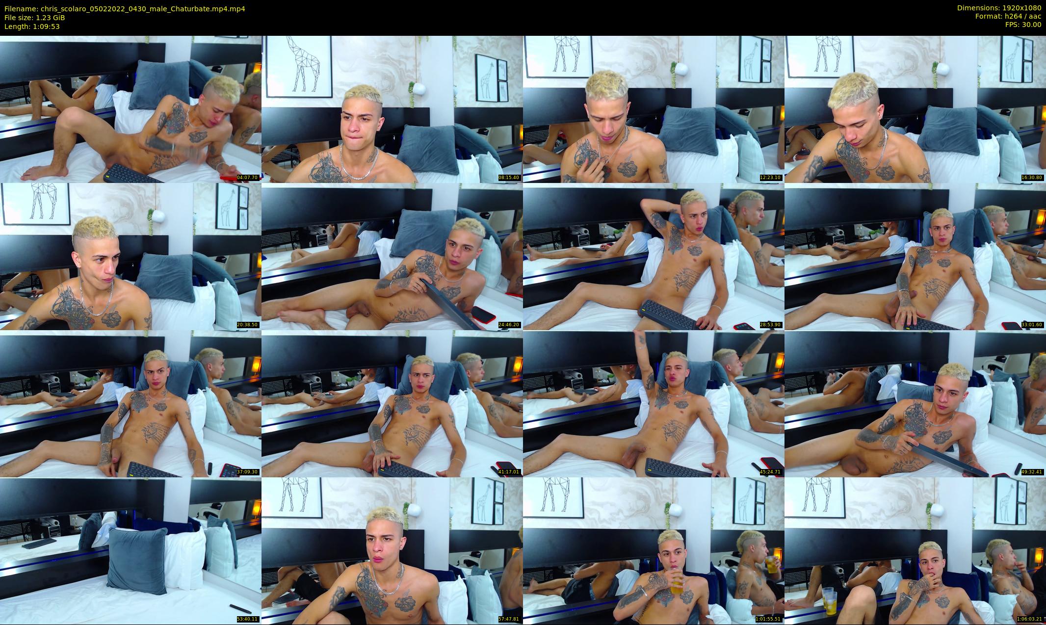 chris_scolaro — 70 minute Chaturbate male cam show recording, 1080p, Feb 5, 2022