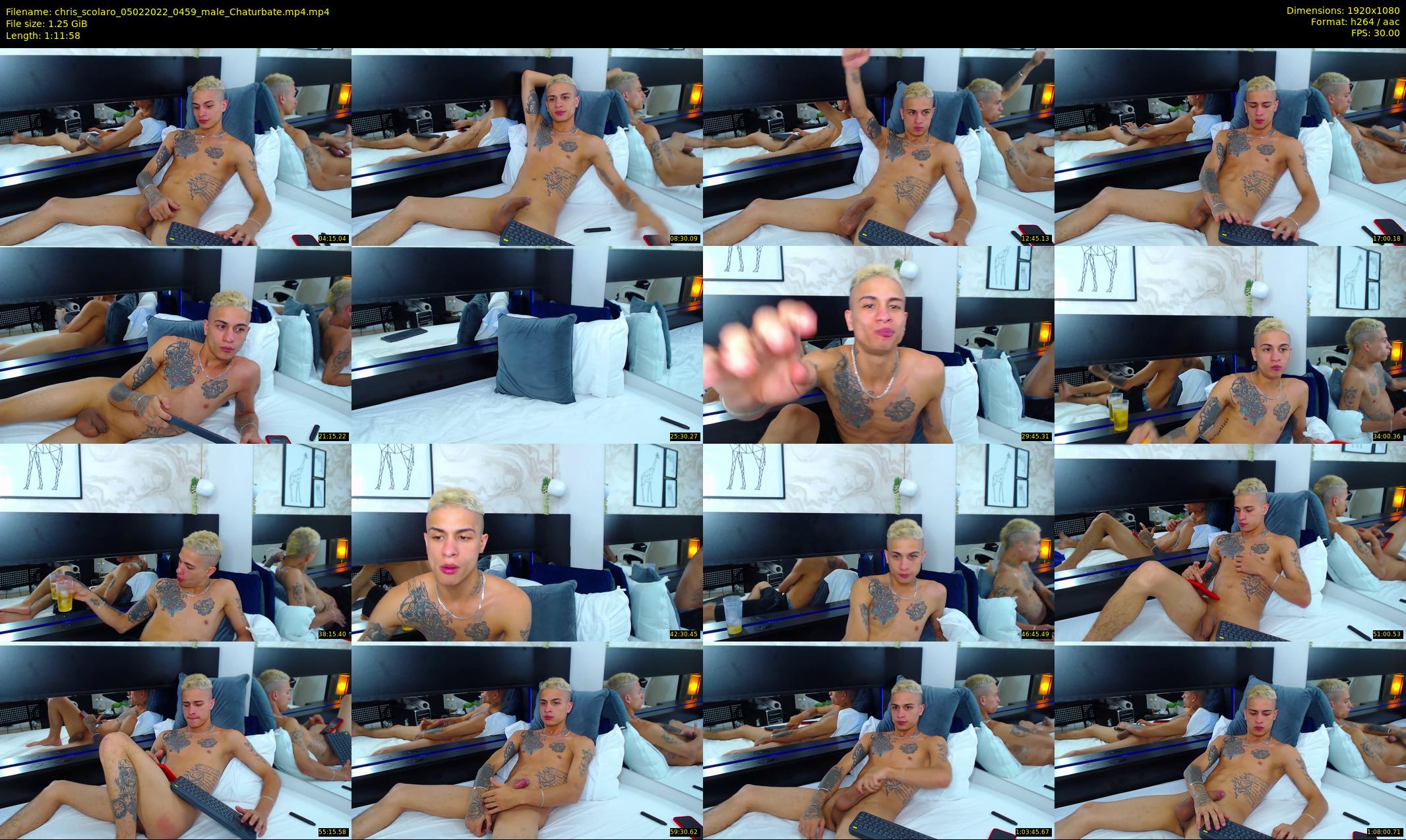 chris_scolaro — 72 minute Chaturbate male cam show recording, 1080p, Feb 5, 2022