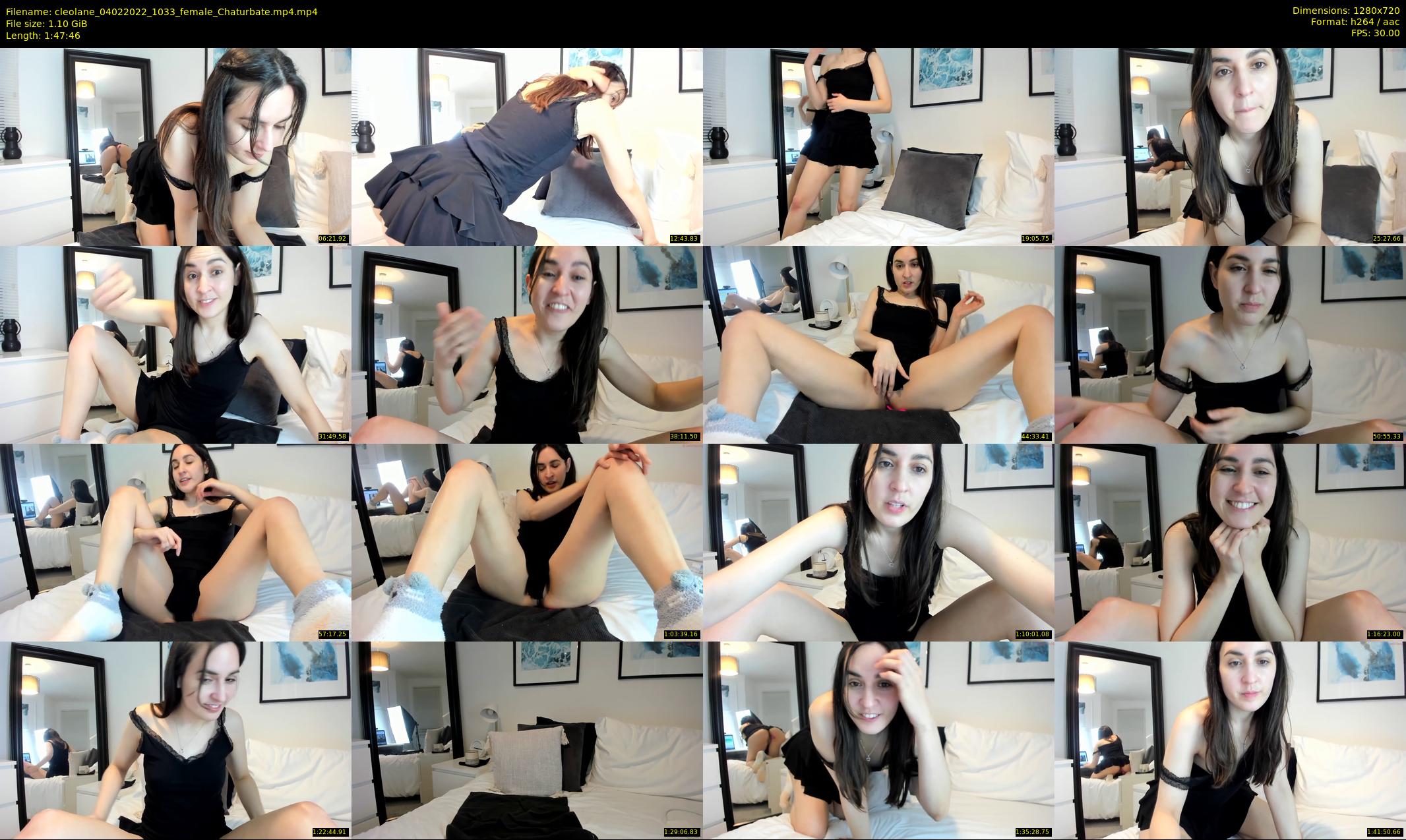 cleolane — 108 minute Chaturbate female cam show recording, 720p, Feb 4, 2022