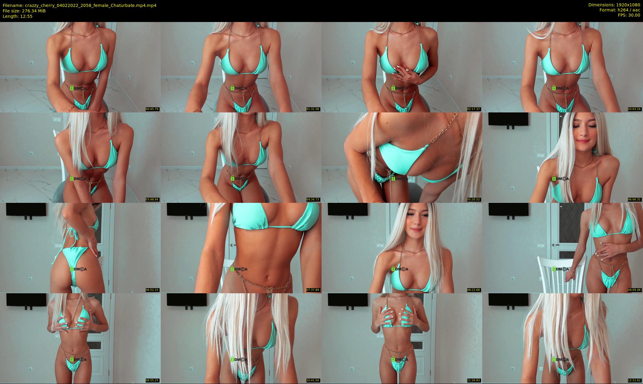 crazzy_cherry — 13 minute Chaturbate female cam show recording, 1080p, Feb 4, 2022
