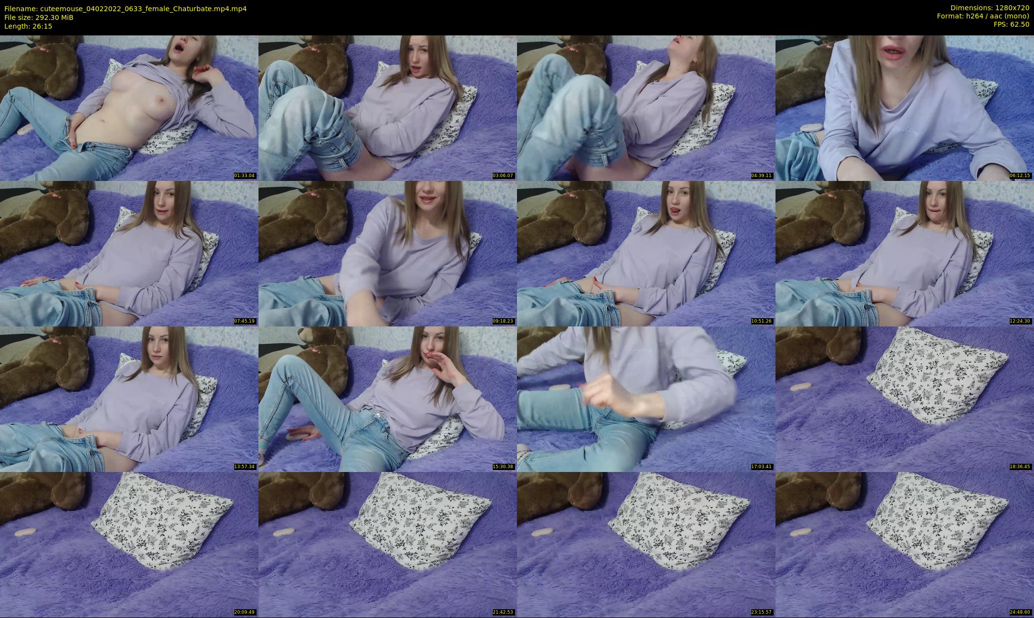 cuteemouse — 27 minute Chaturbate female cam show recording, 720p, Feb 4, 2022