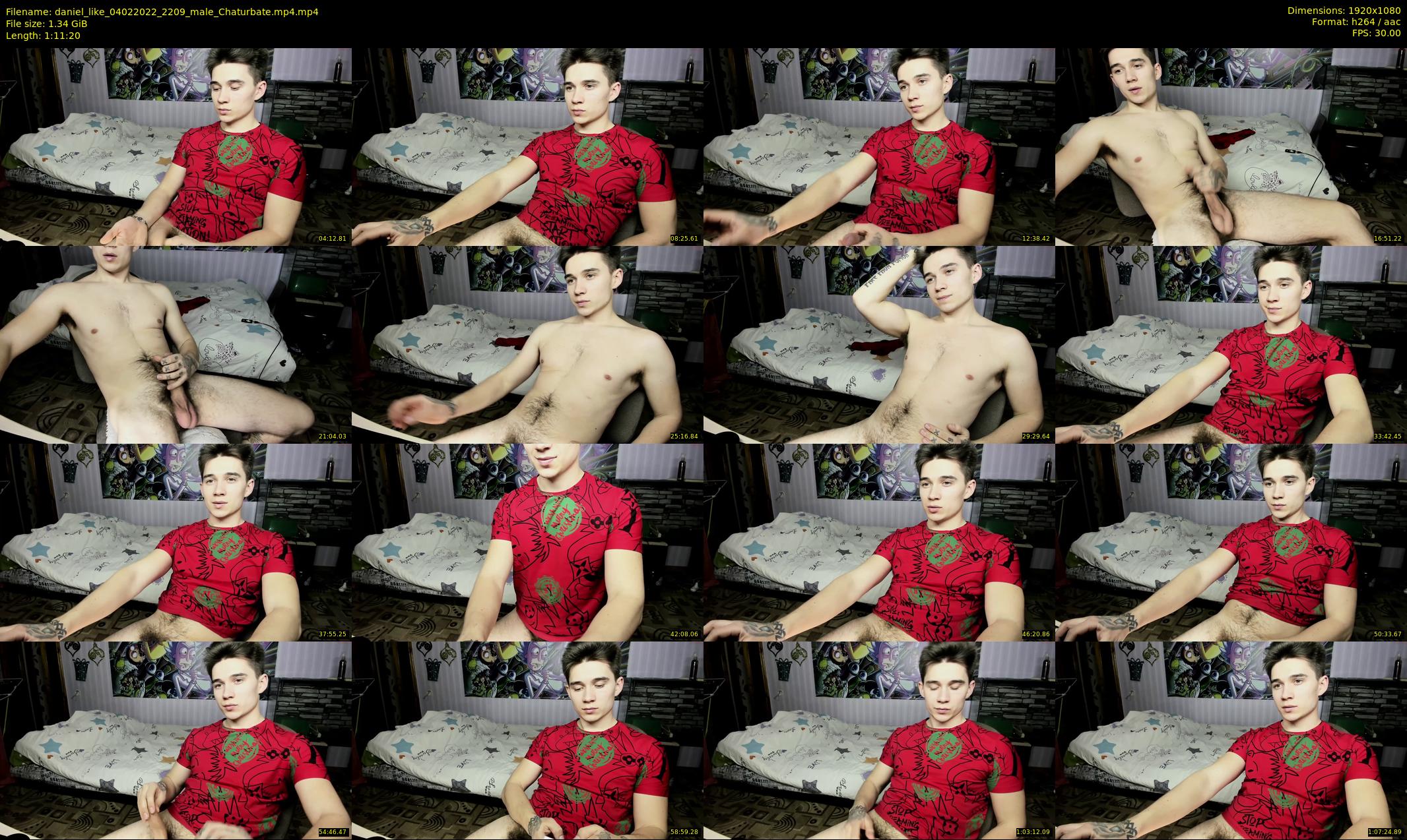 daniel_like — 72 minute Chaturbate male cam show recording, 1080p, Feb 4, 2022