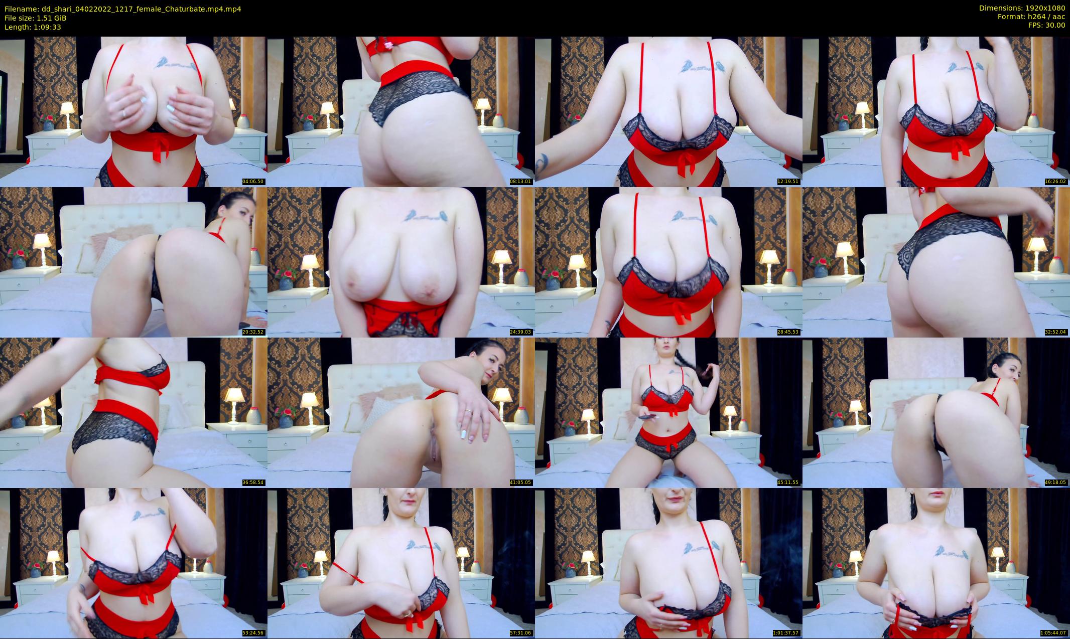 dd_shari — 70 minute Chaturbate female cam show recording, 1080p, Feb 4, 2022